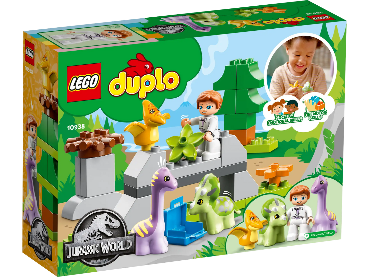 LEGO® DUPLO® Jurassic World Dinosaur Nursery (10938)