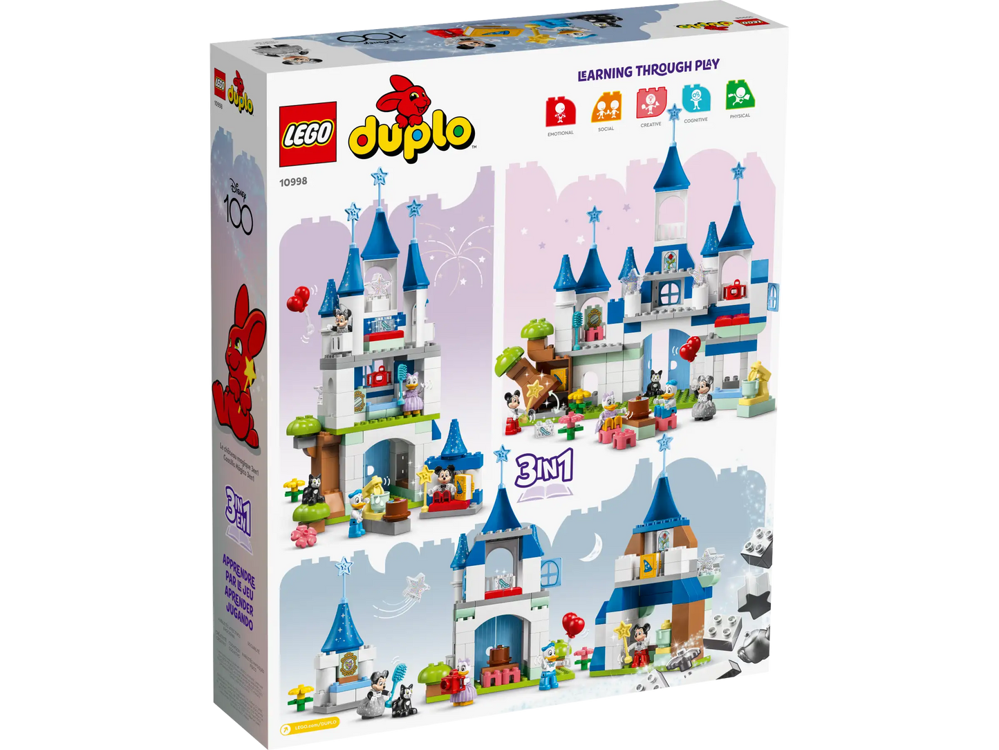 LEGO® DUPLO® Disney 3in1 Magic Castle (10998)