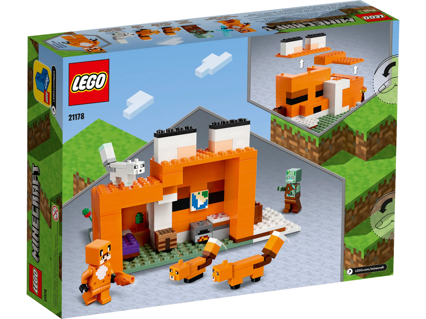 LEGO® Minecraft® The Fox Lodge (21178)