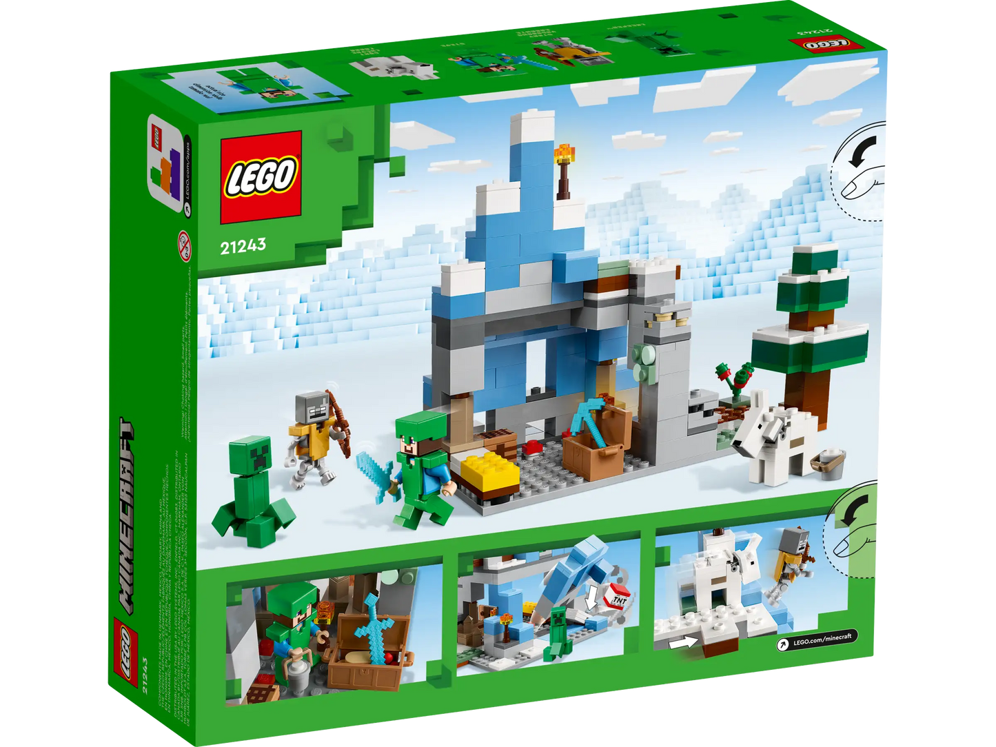 LEGO® Minecraft® The Frozen Peaks (21243)