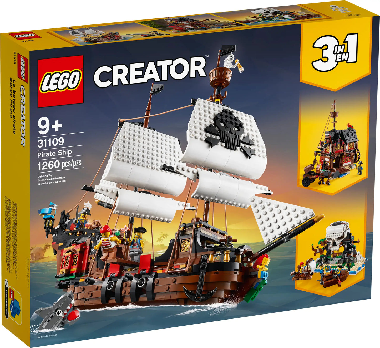 LEGO® Creator 3in1 Pirate Ship (31109)