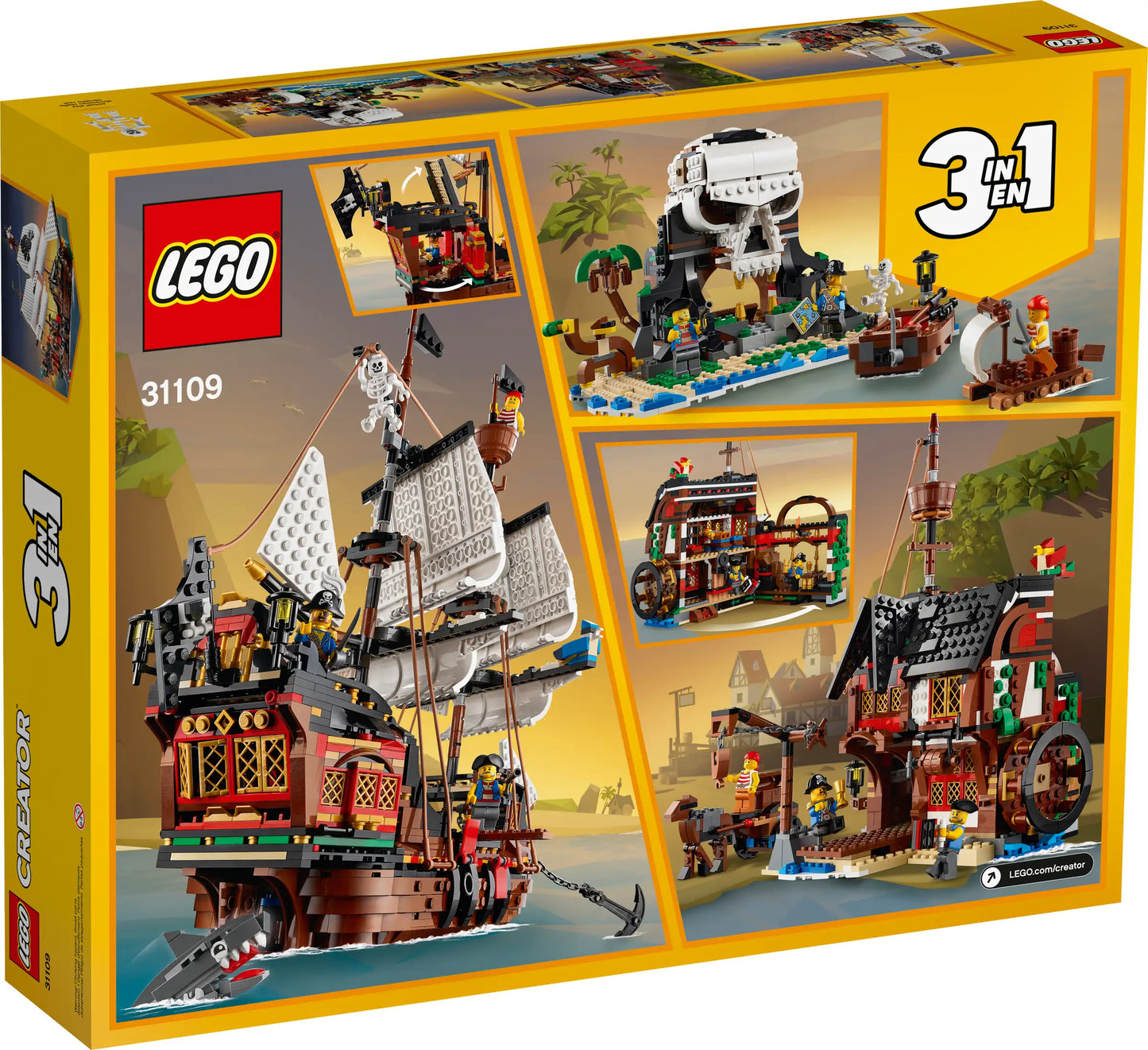 LEGO® Creator 3in1 Pirate Ship (31109)