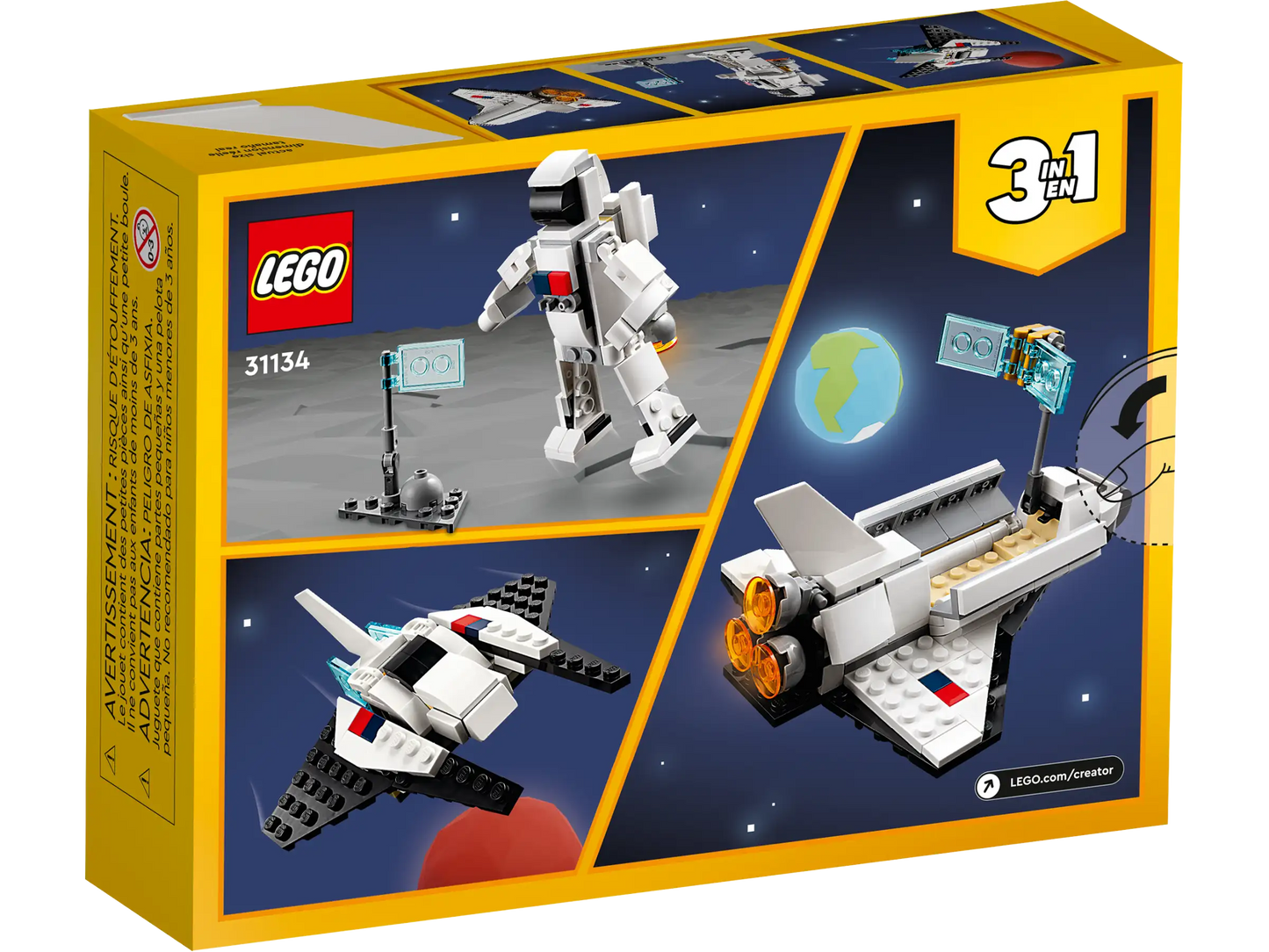 LEGO® Creator 3in1 Space Shuttle (31134)