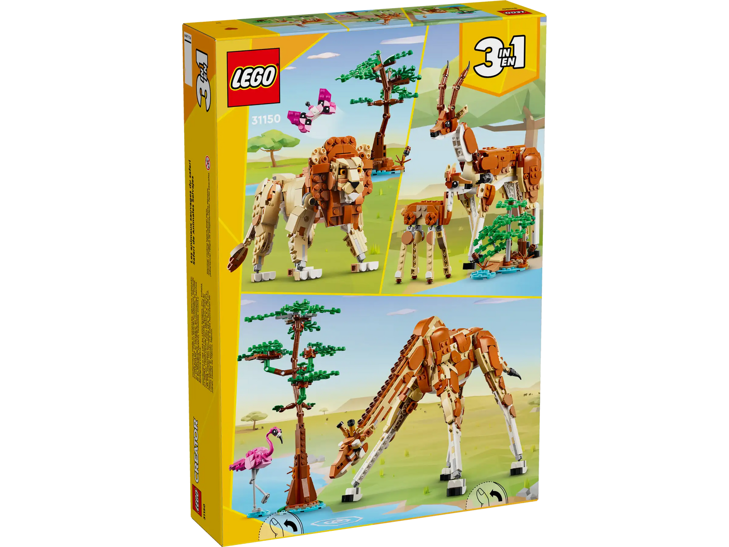 LEGO® Creator Wild Safari Animals (31150)