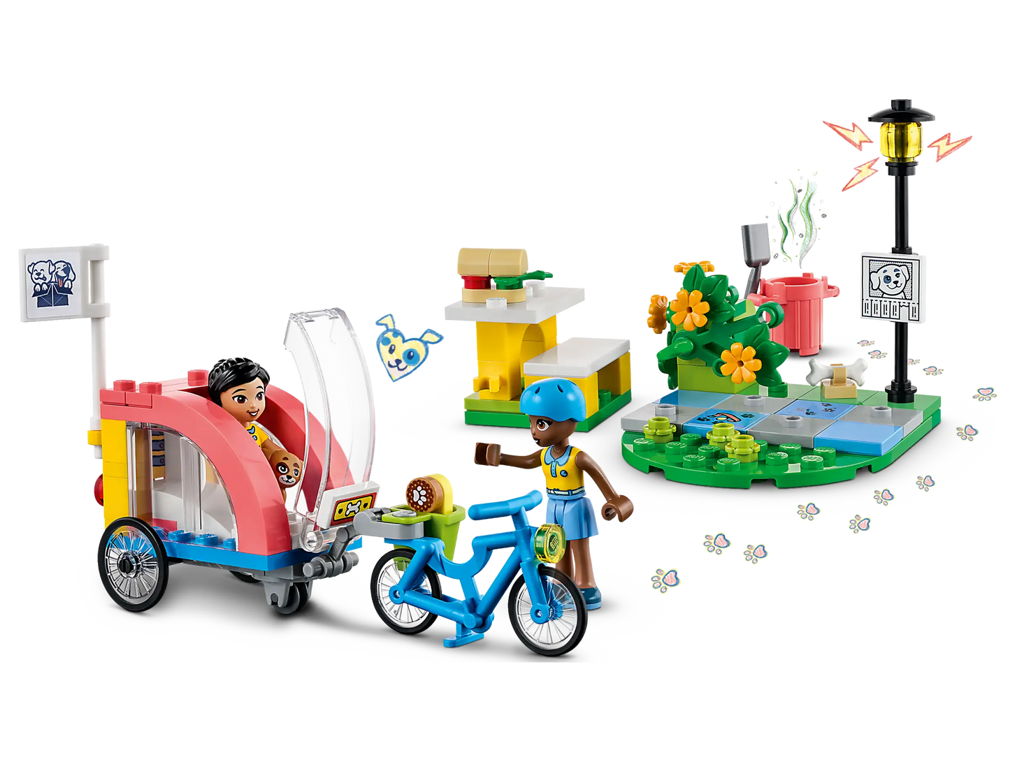 LEGO® Friends Dog Rescue Bike (41738)