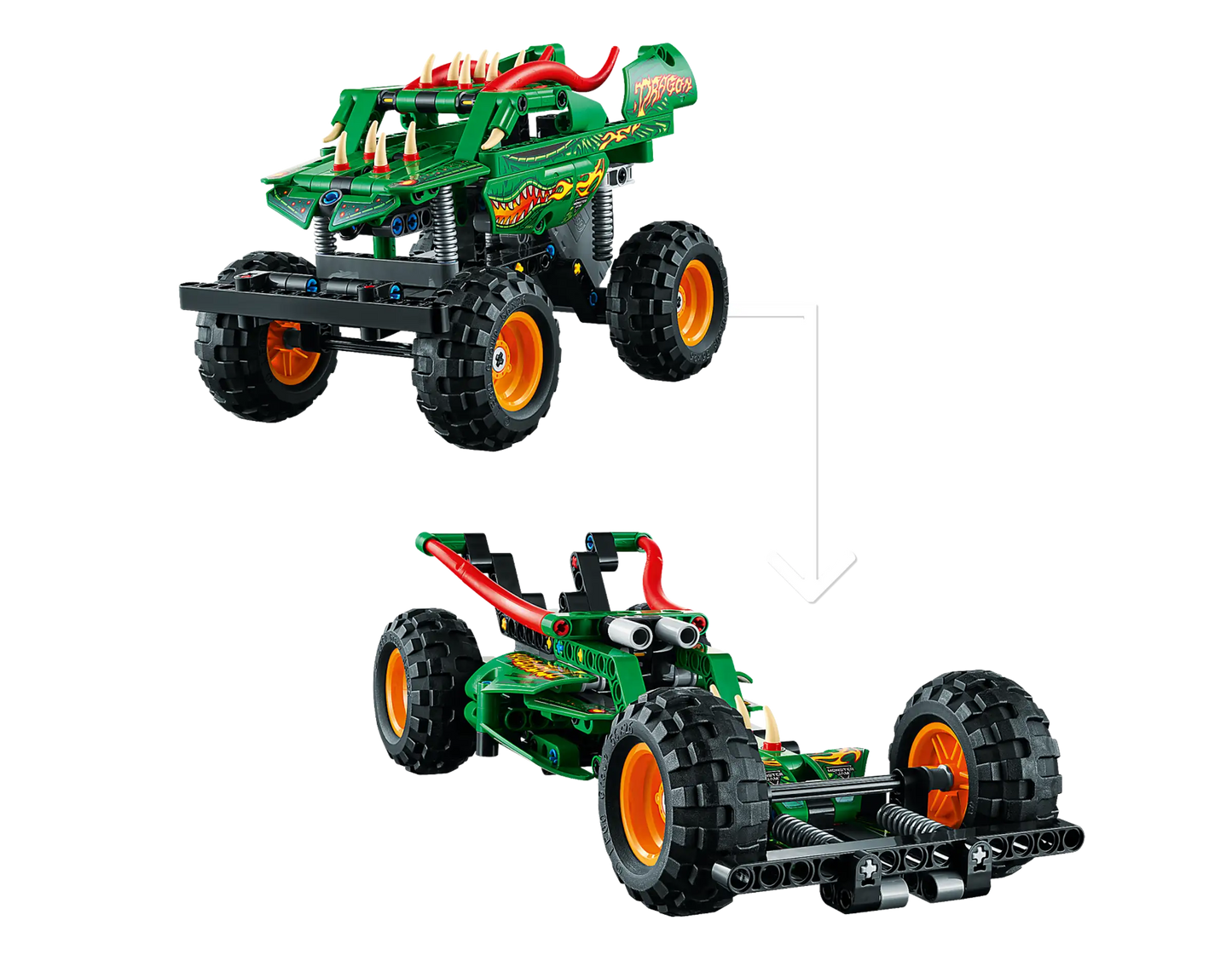 LEGO® Technic™ Monster Jam Dragon™ (42149)