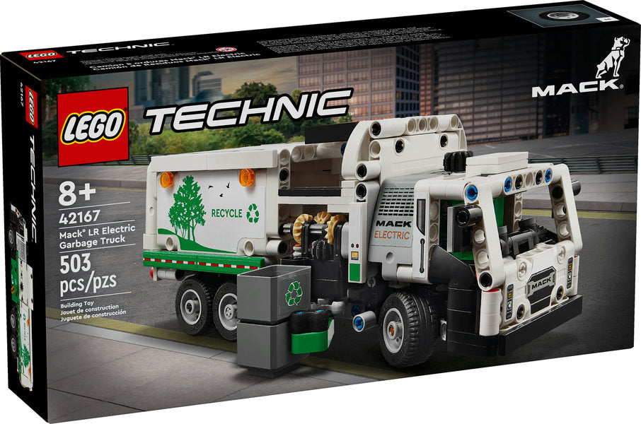 LEGO® Technic™ Mack® LR Electric Garbage Truck (42167)
