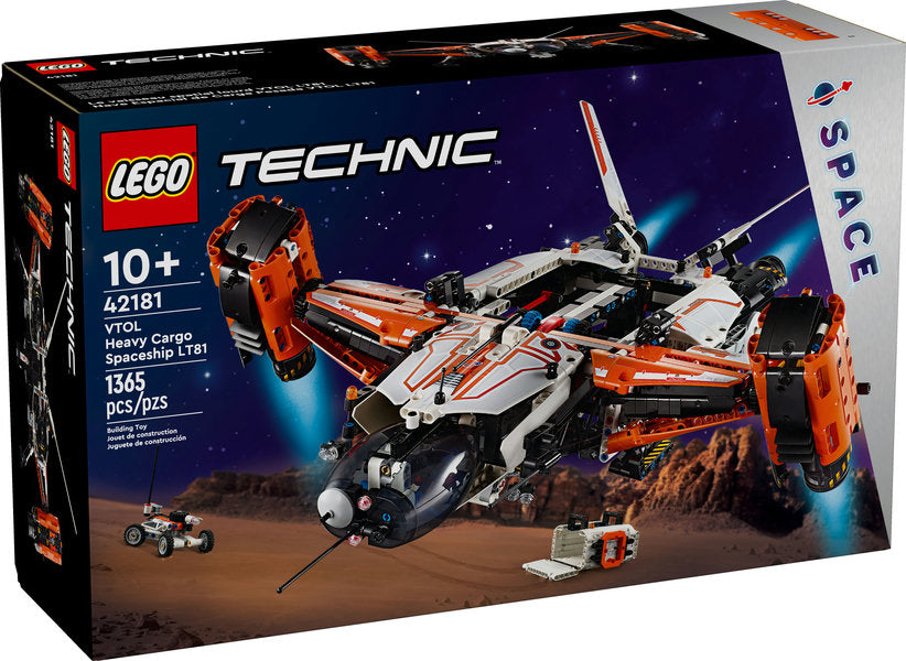 LEGO® Technic™ VTOL Heavy Cargo Spaceship LT81 (42181)
