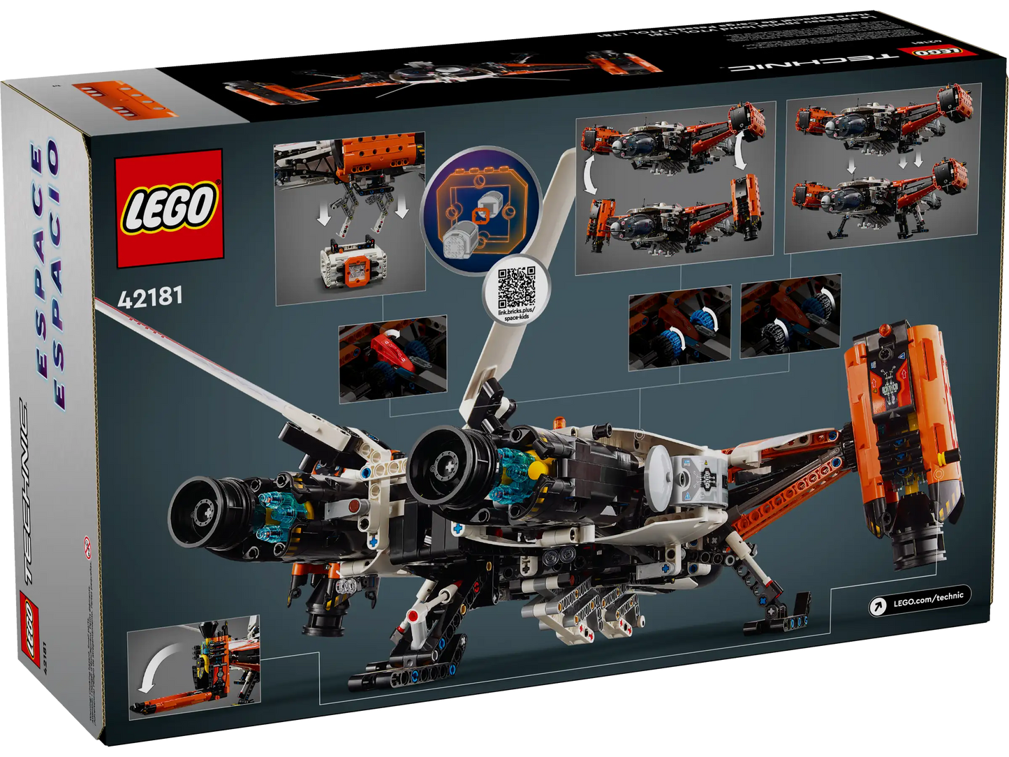 LEGO® Technic™ VTOL Heavy Cargo Spaceship LT81 (42181)