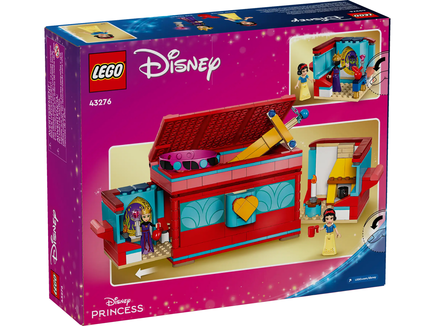 LEGO® Disney Snow White’s Jewelry Box (43276)