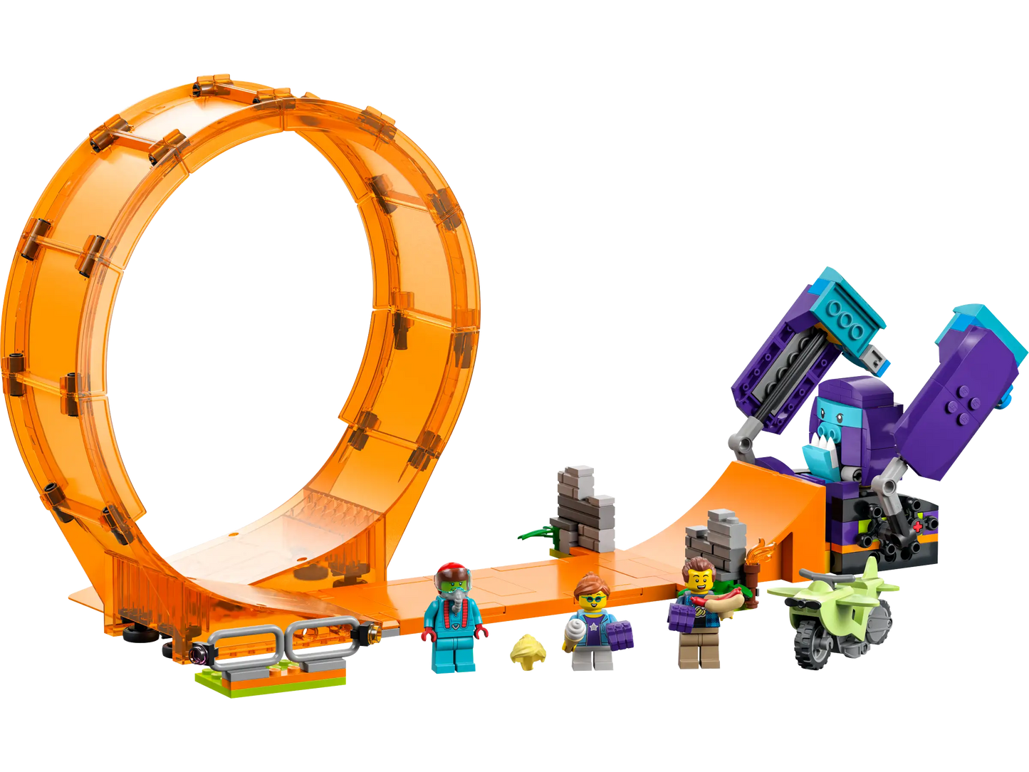 LEGO® City Smashing Chimpanzee Stunt Loop (60338)