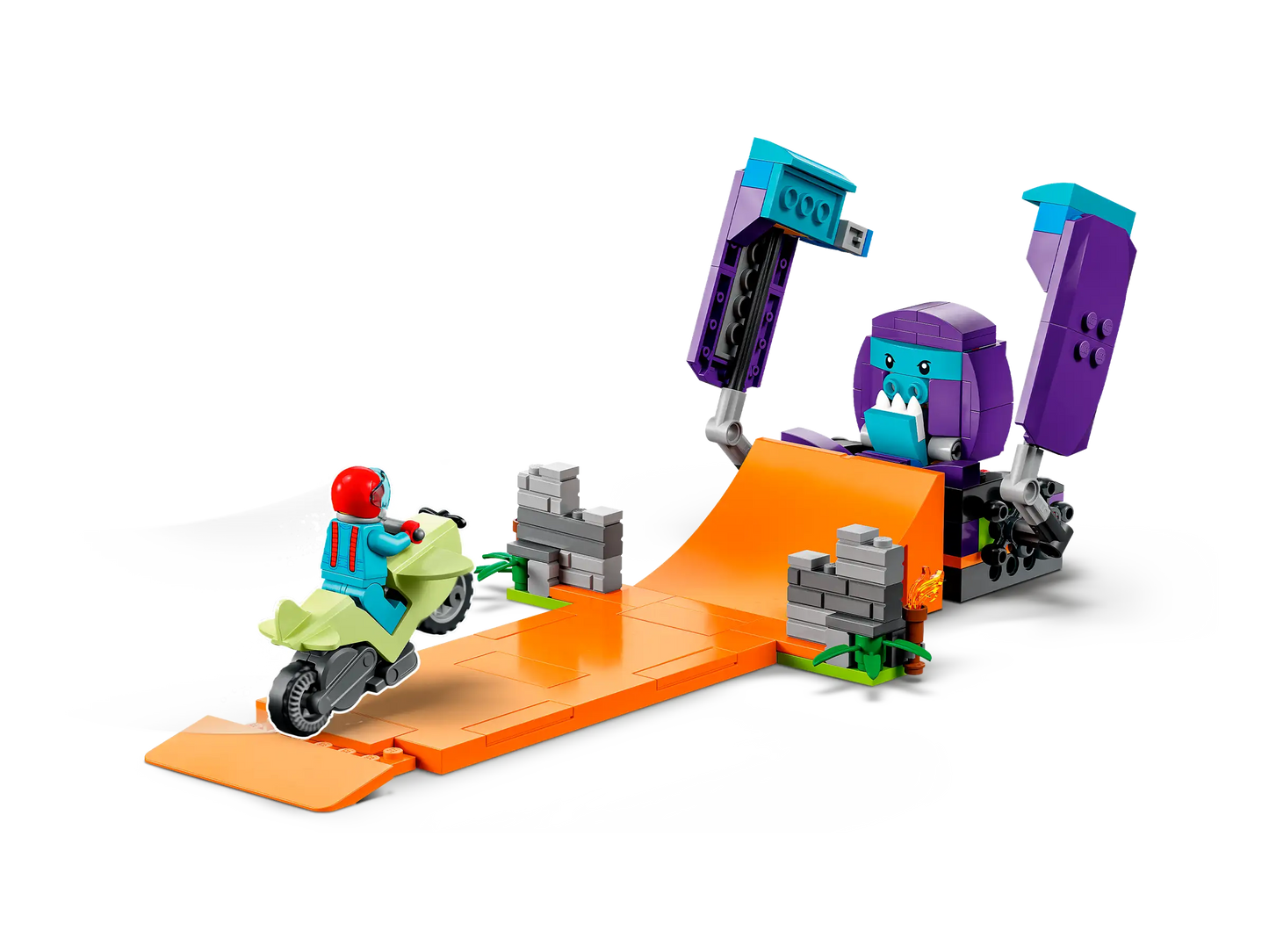 LEGO® City Smashing Chimpanzee Stunt Loop (60338)
