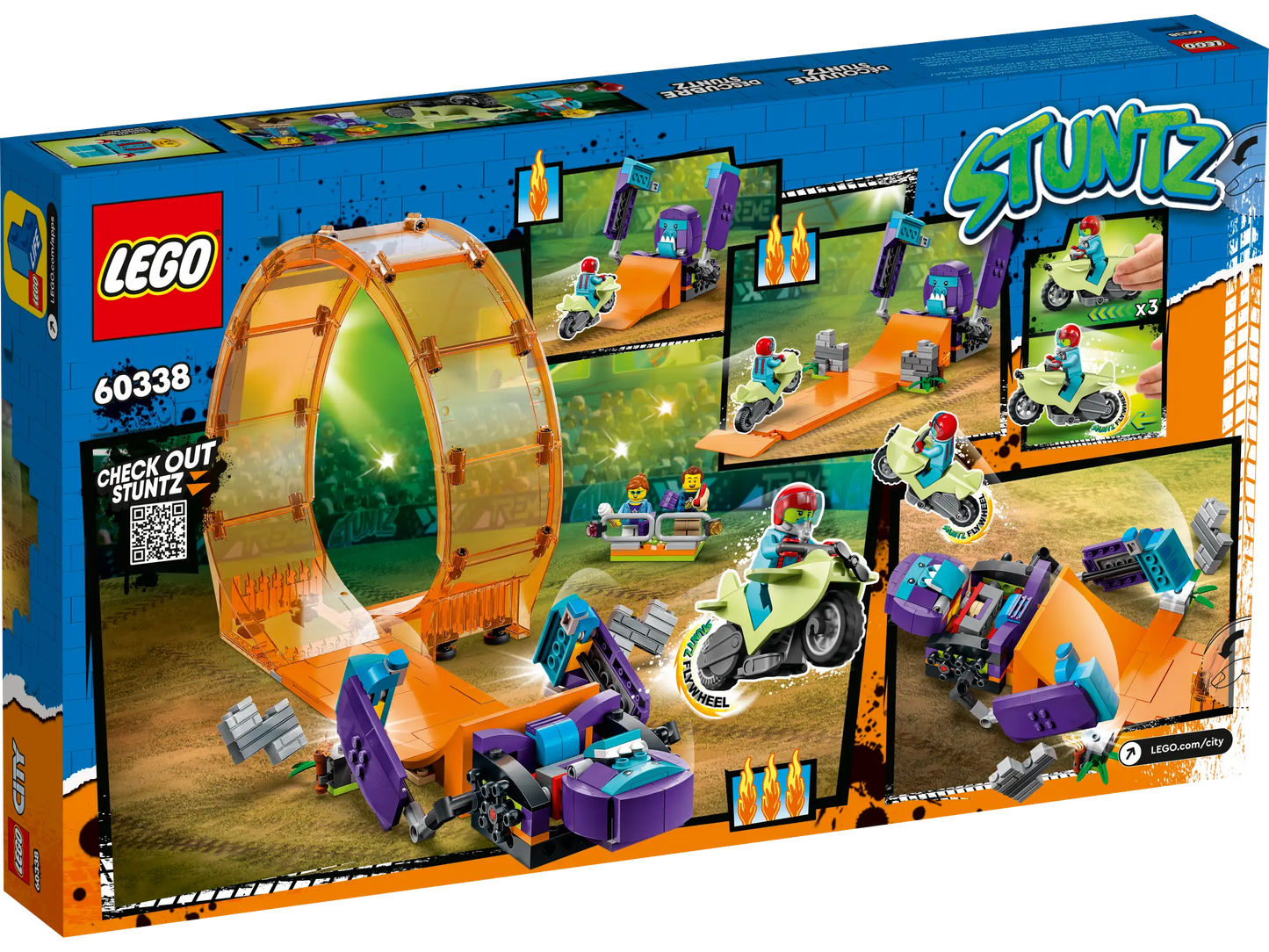 LEGO® City Smashing Chimpanzee Stunt Loop (60338)