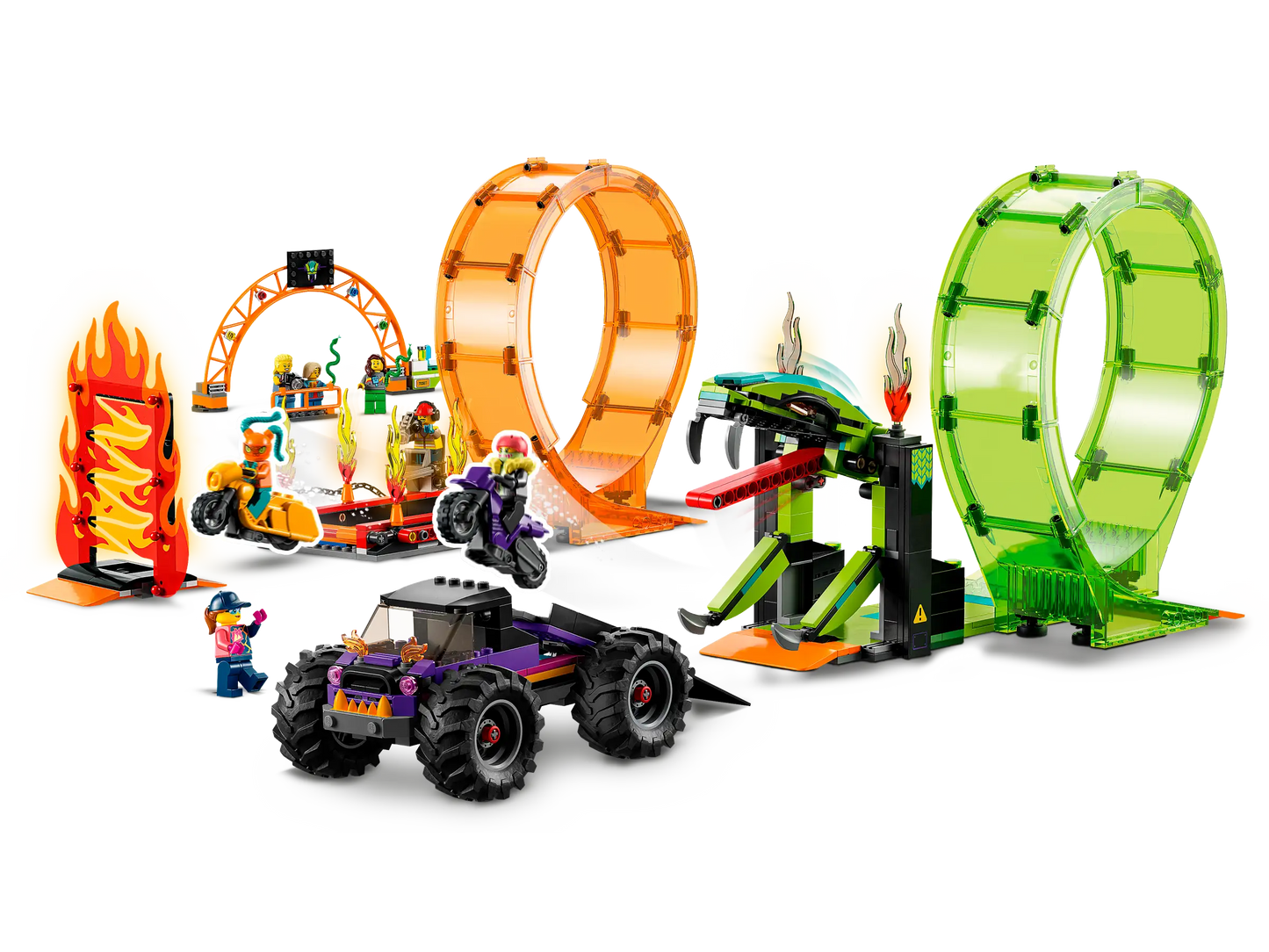 LEGO® City Double Loop Stunt Arena (60339)