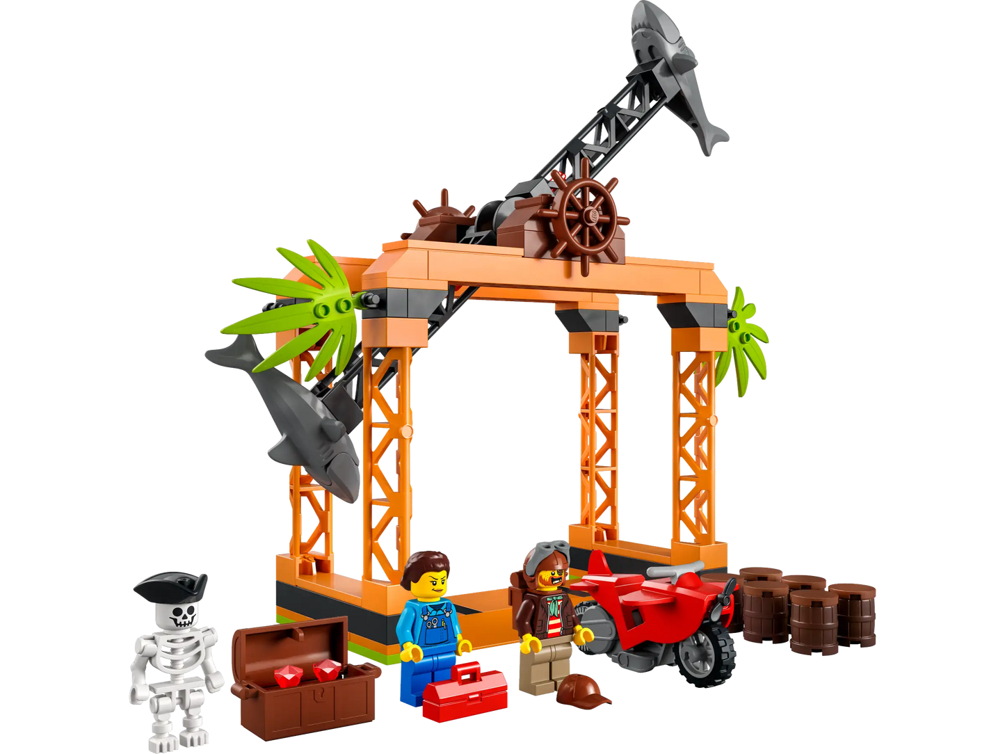 LEGO® City The Shark Attack Stunt Challenge (60342)