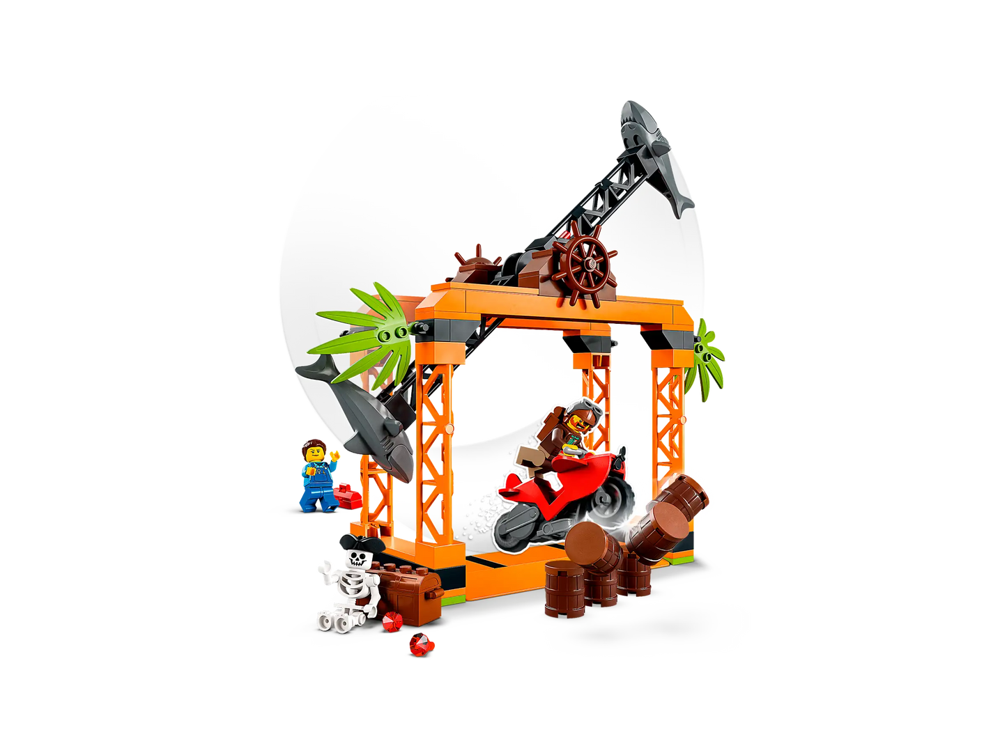 LEGO® City The Shark Attack Stunt Challenge (60342)