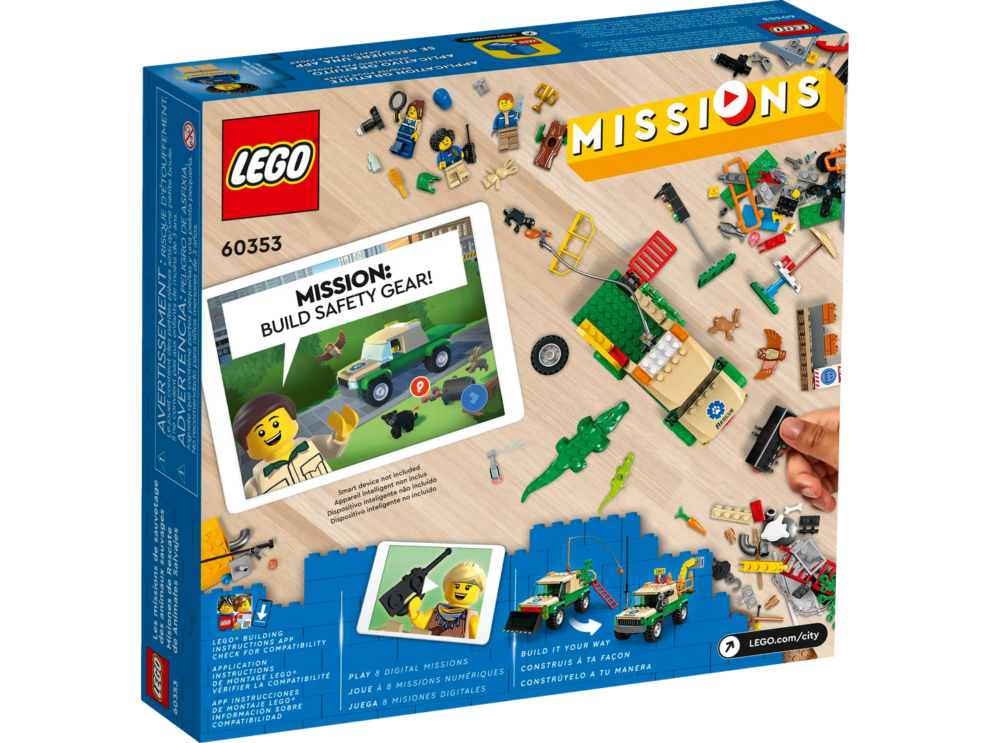 LEGO® City Wild Animal Rescue Missions (60353)