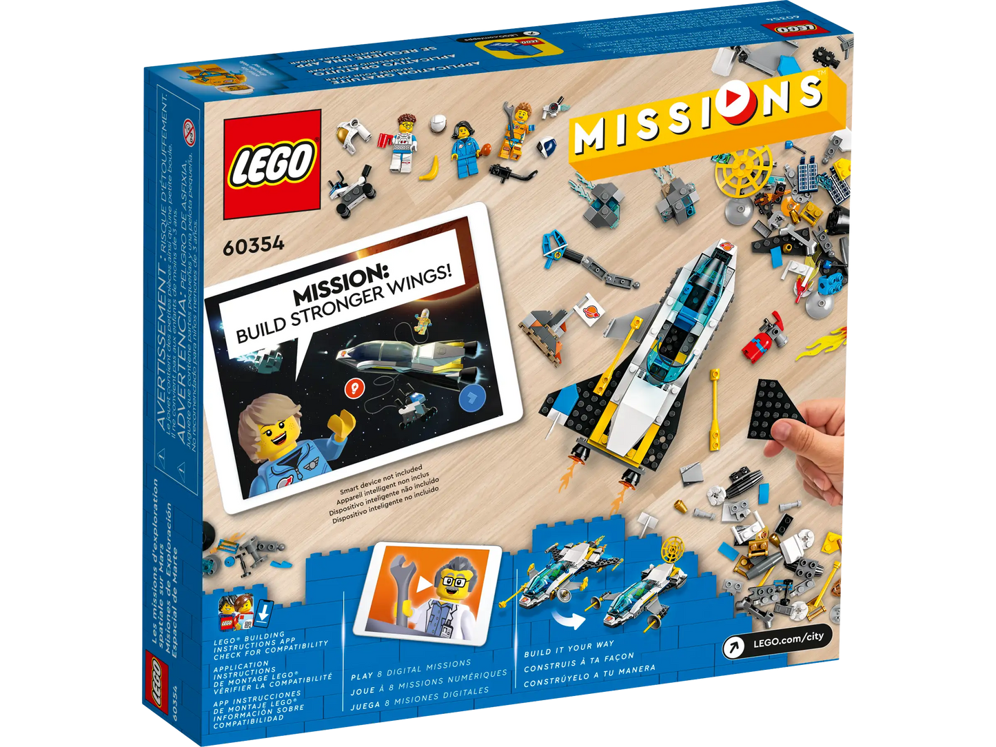 LEGO® City Mars Spacecraft Exploration Missions (60354)