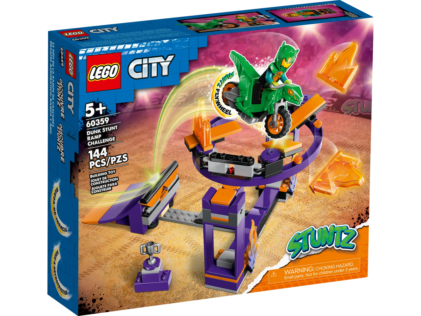 LEGO® City Dunk Stunt Ramp Challenge (60359)