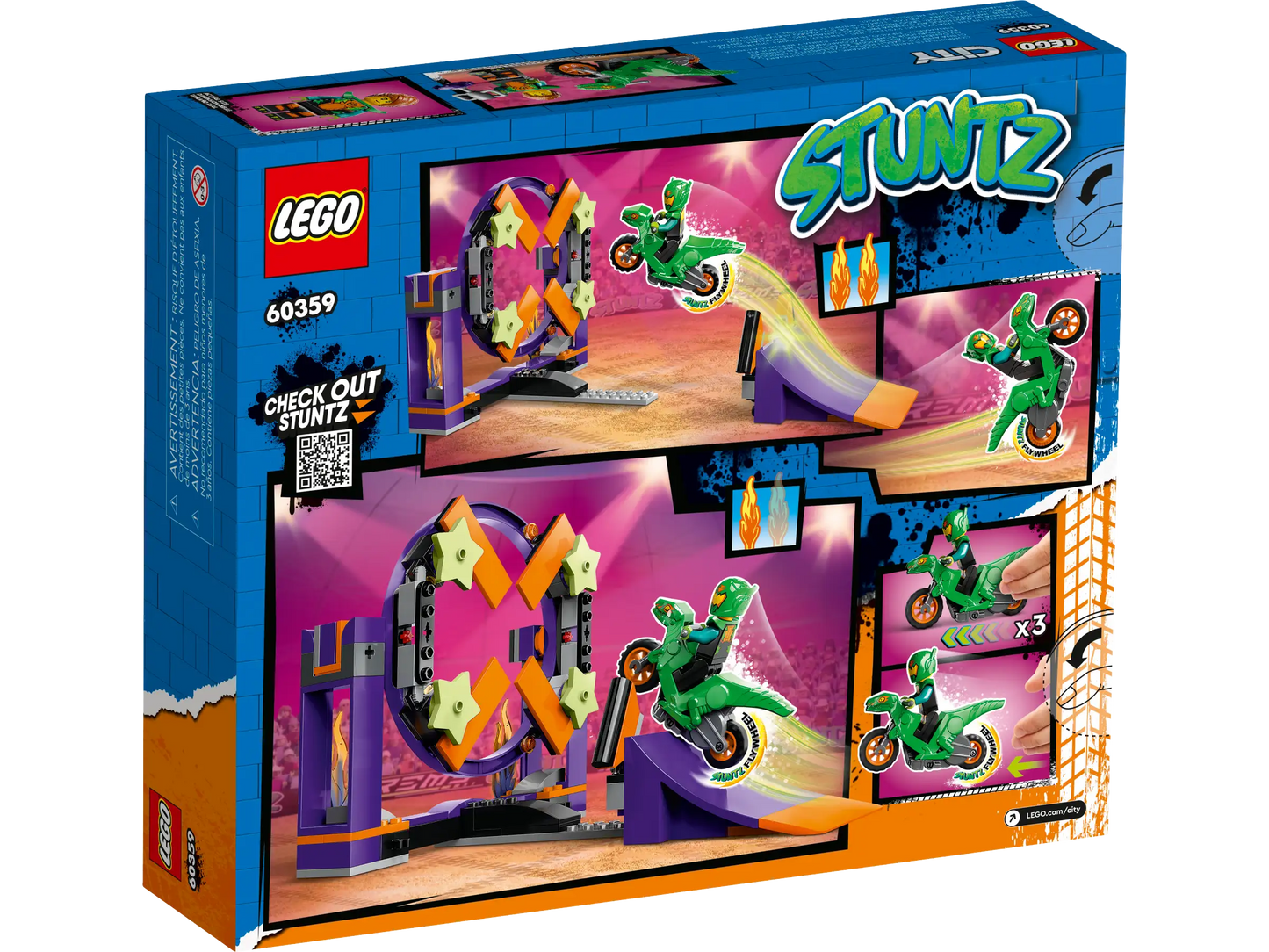 LEGO® City Dunk Stunt Ramp Challenge (60359)