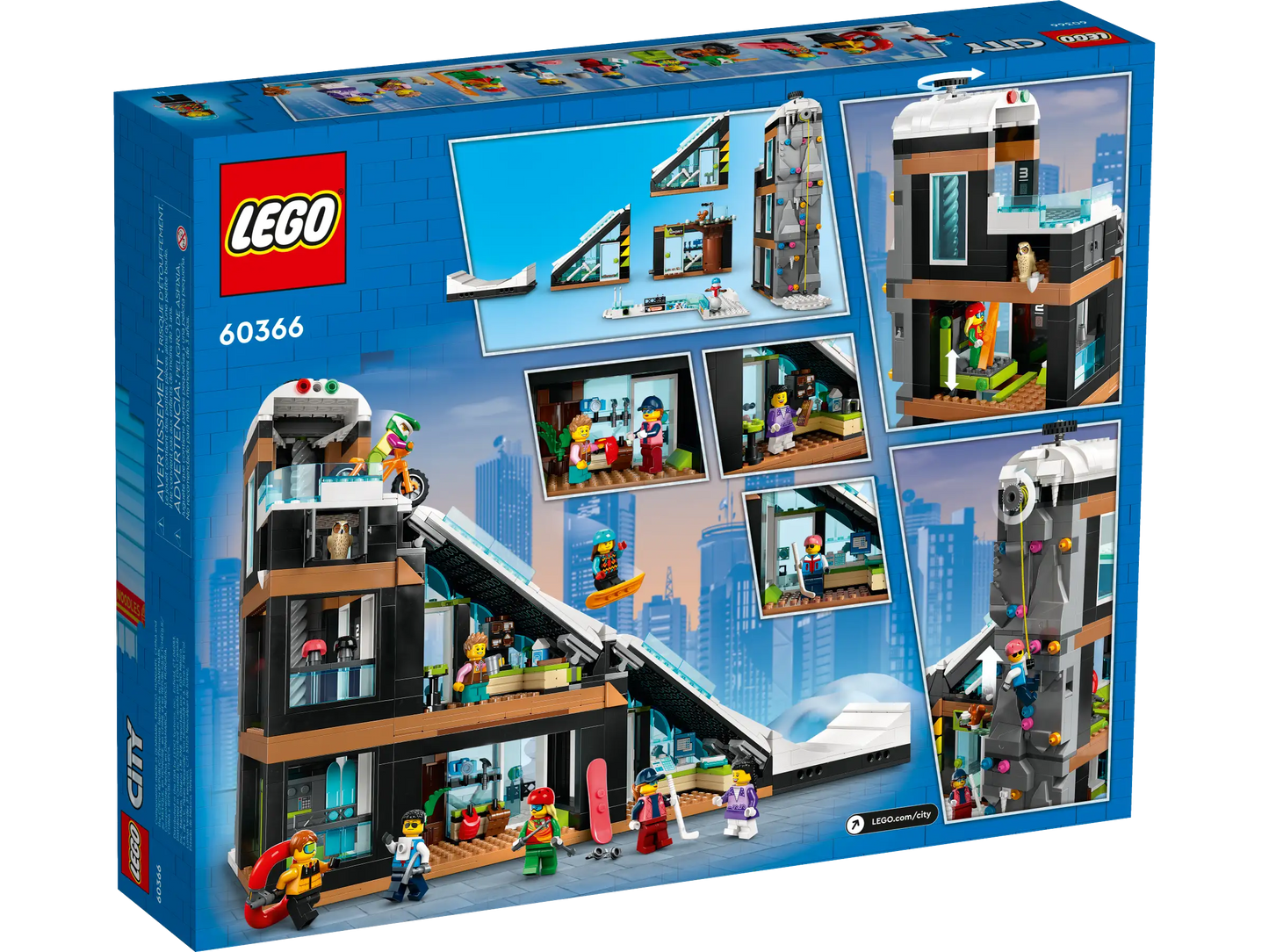 LEGO® City Ski and Climbing Center (60366)