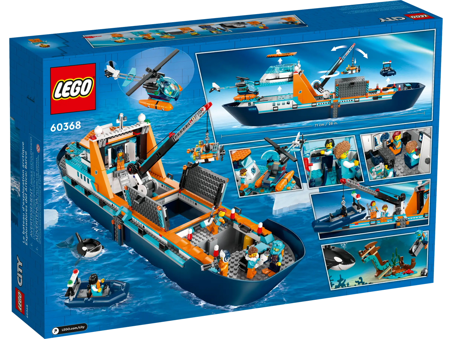 LEGO® City Arctic Explorer Ship (60368)