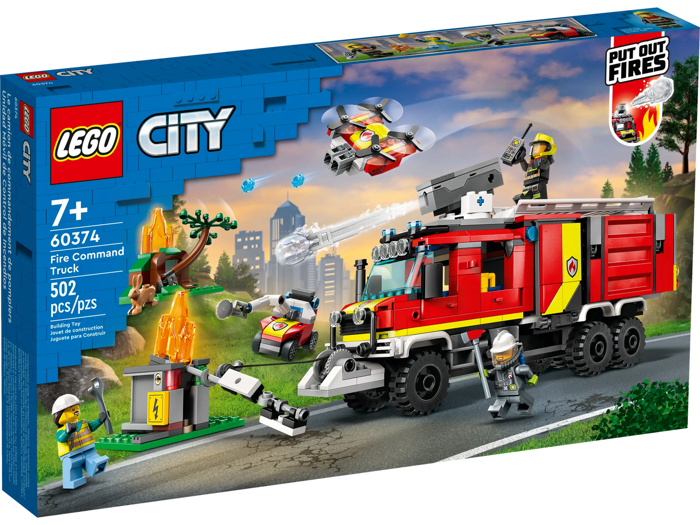 LEGO® City Fire Command Truck (60374)