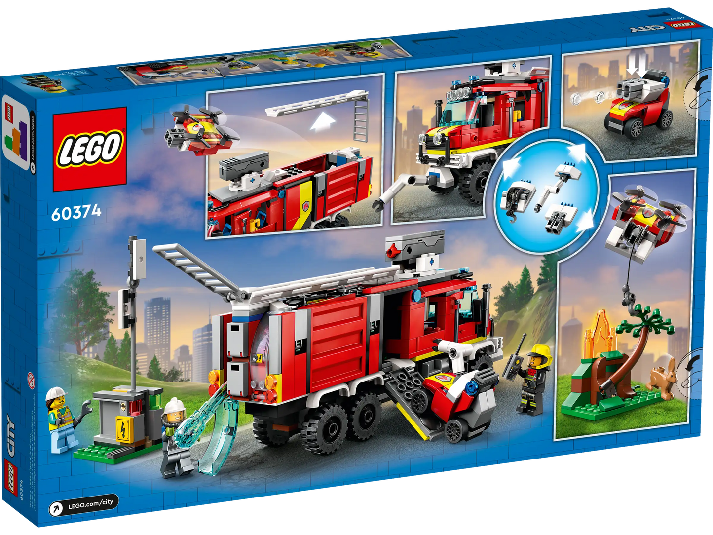 LEGO® City Fire Command Truck (60374)