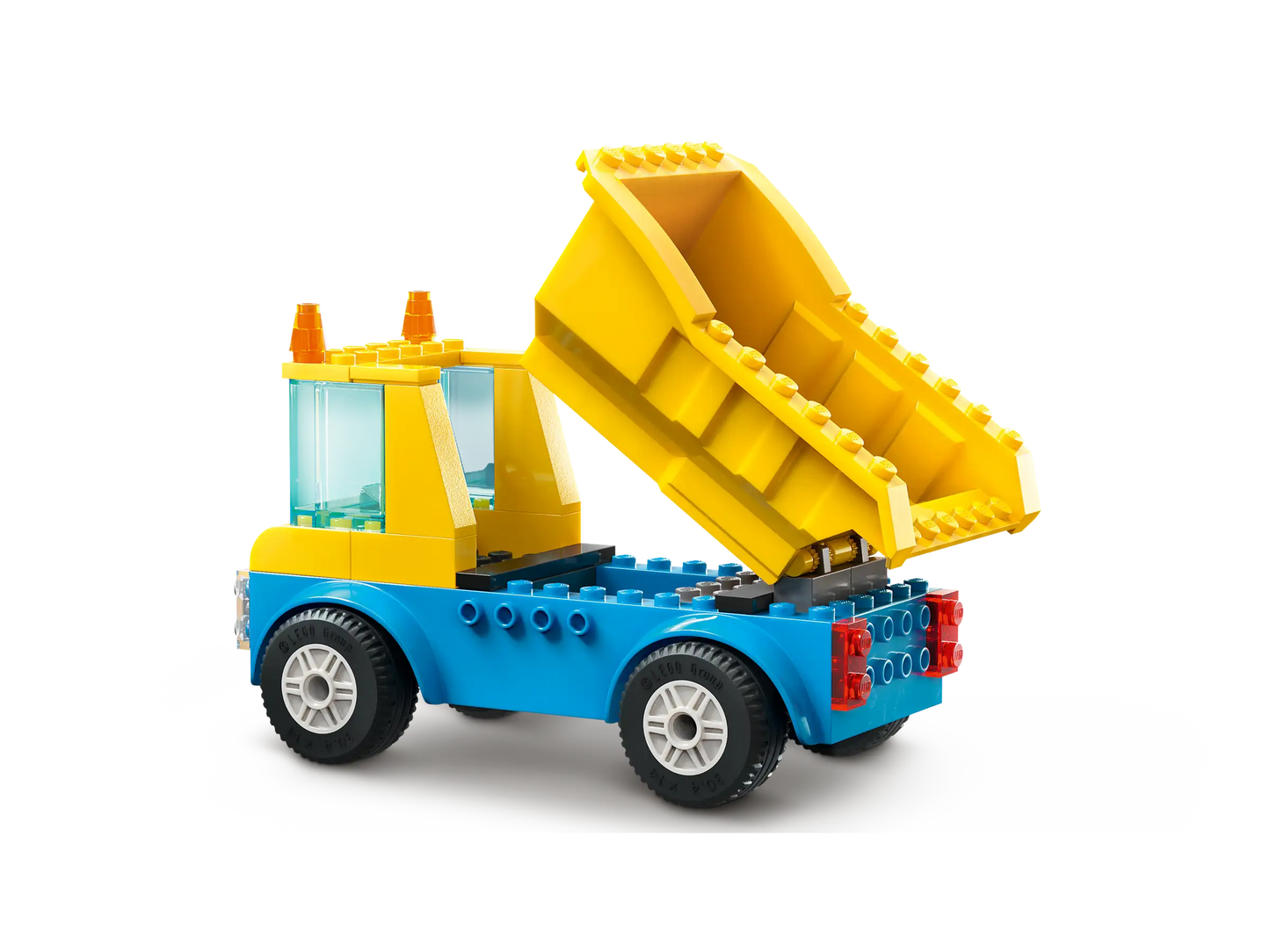 LEGO® City Construction Trucks and Wrecking Ball Crane (60391)