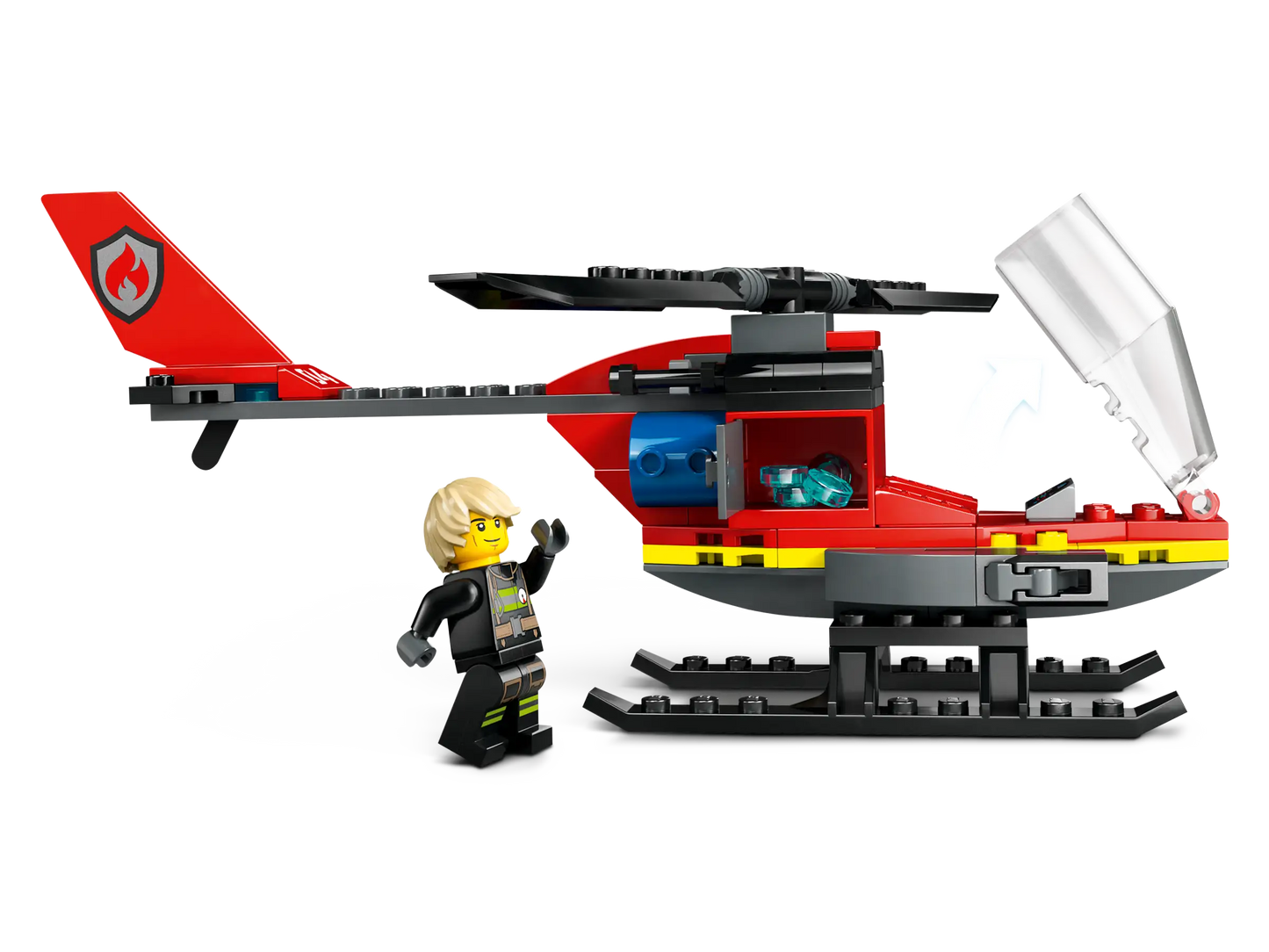 LEGO® City Fire Rescue Helicopter toy (60411)