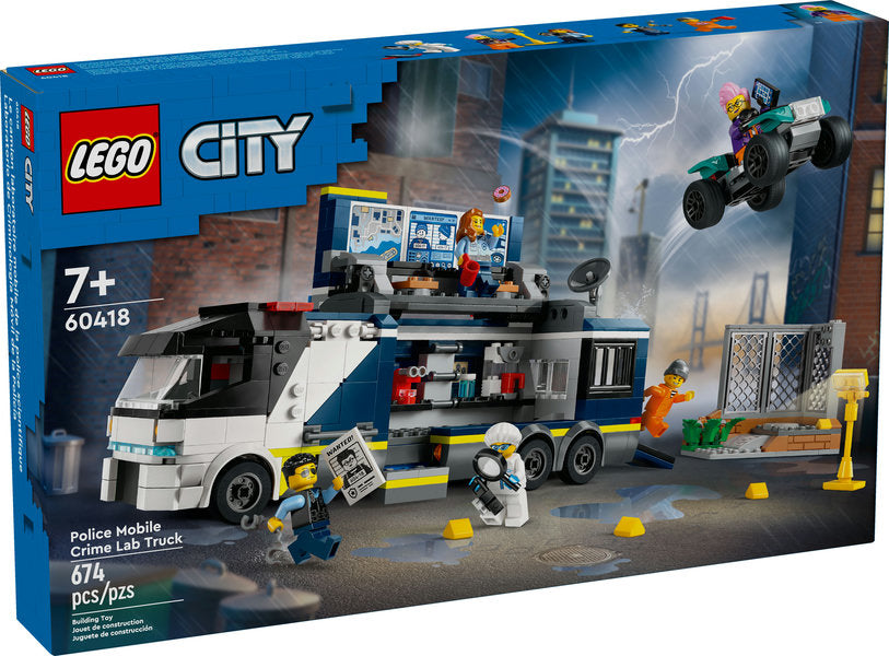 LEGO® City Police Mobile Crime Lab Truck (60418)