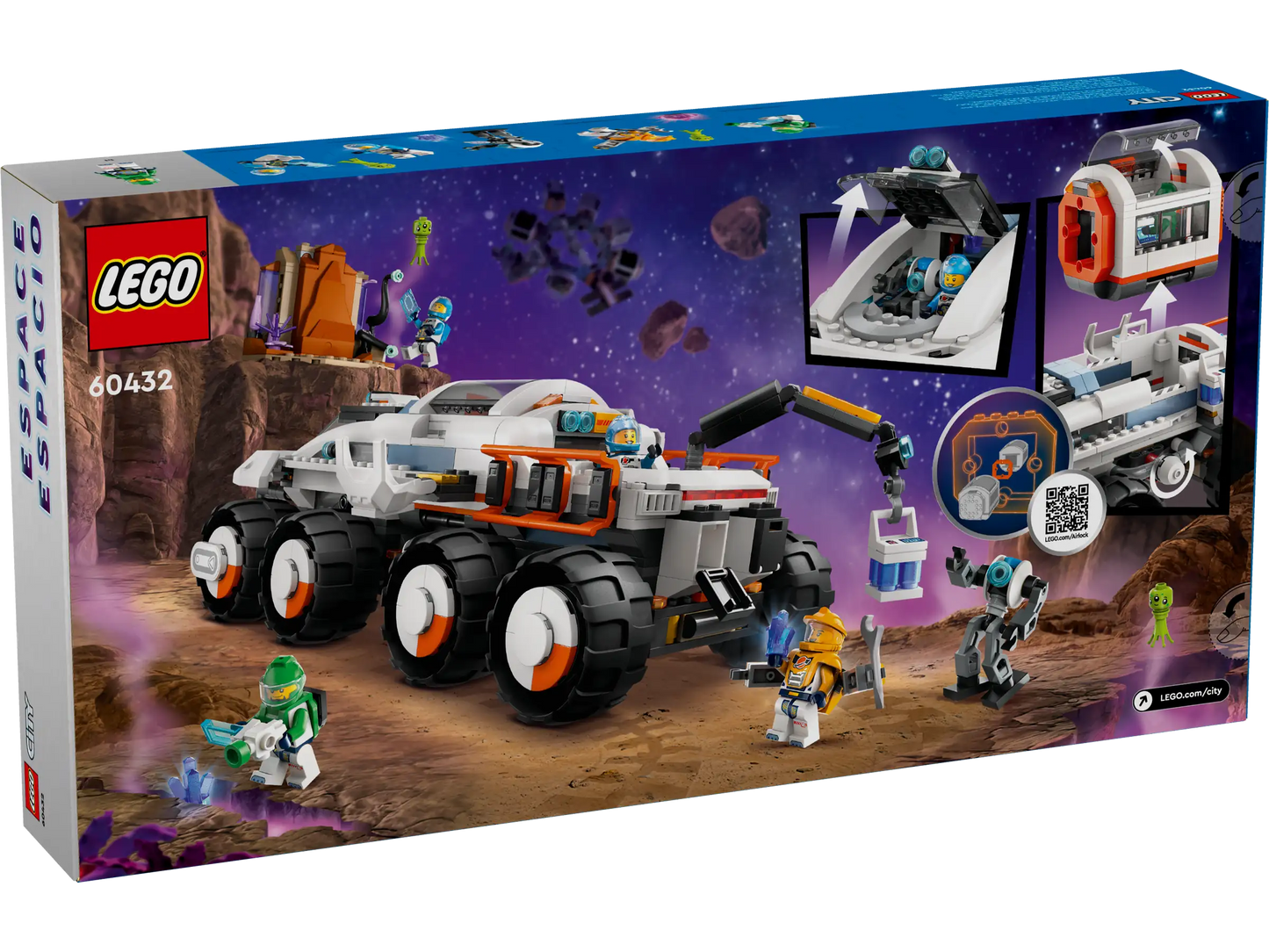 LEGO® City Command Rover and Crane Loader (60432)