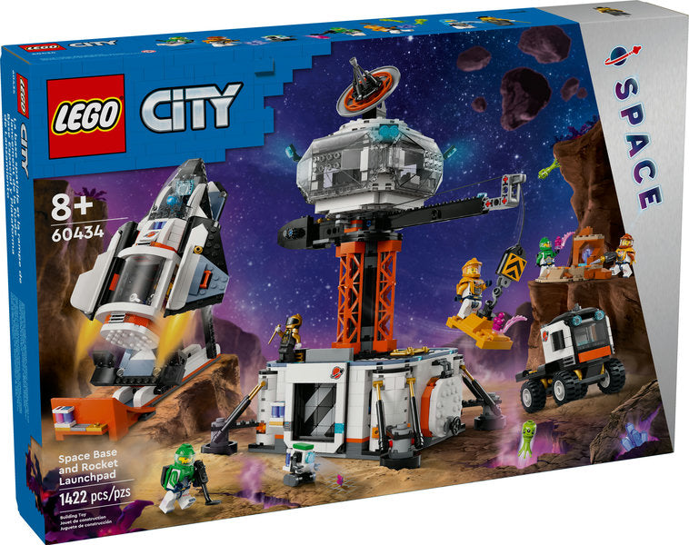 LEGO® City Space Base and Rocket Launchpad (60434)