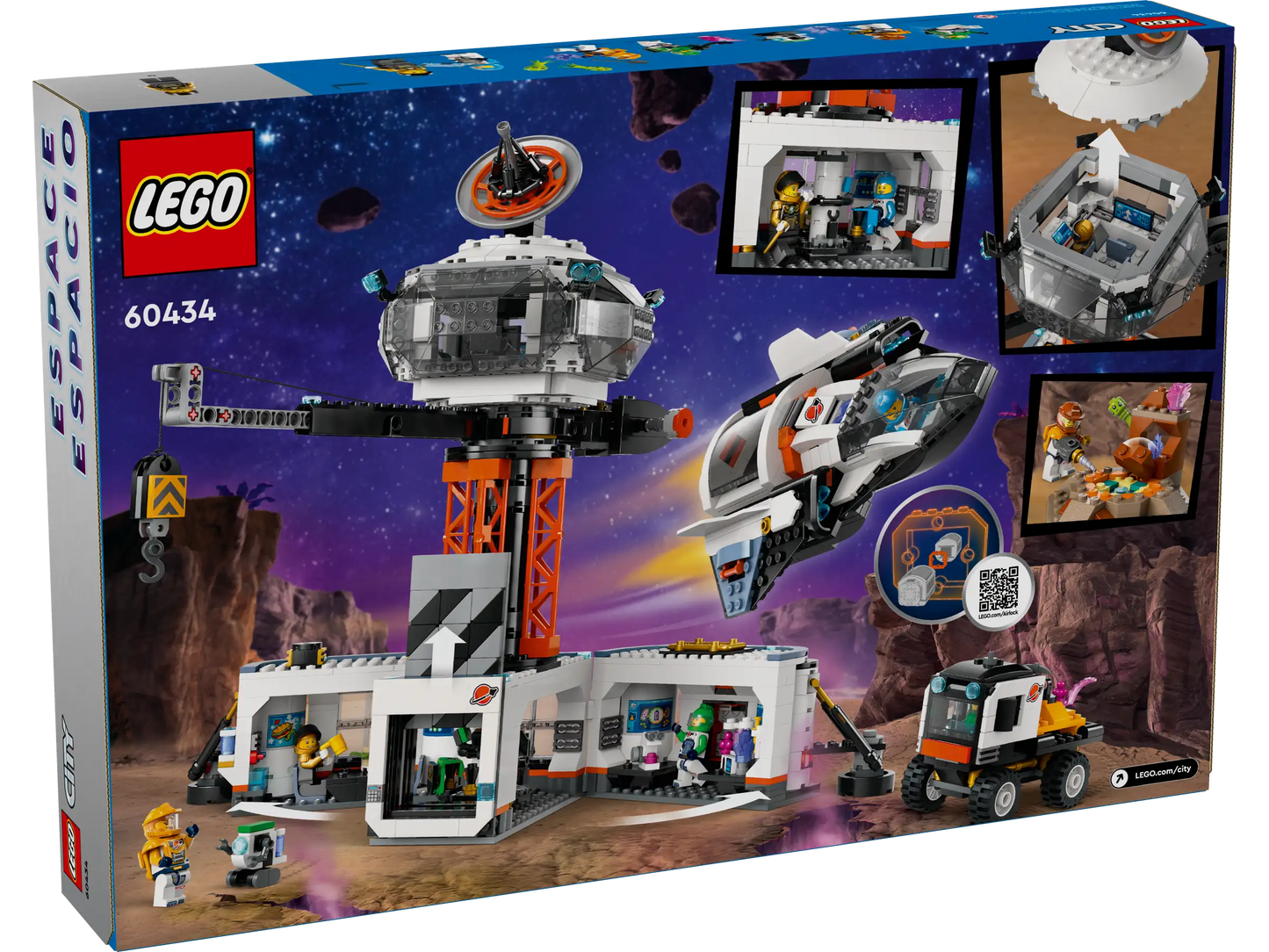 LEGO® City Space Base and Rocket Launchpad (60434)