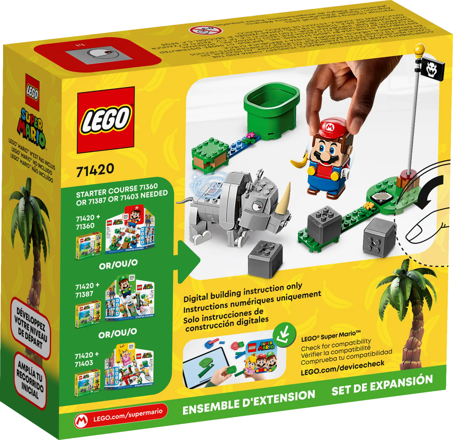 LEGO® Super Mario™ Rambi the Rhino (71420)