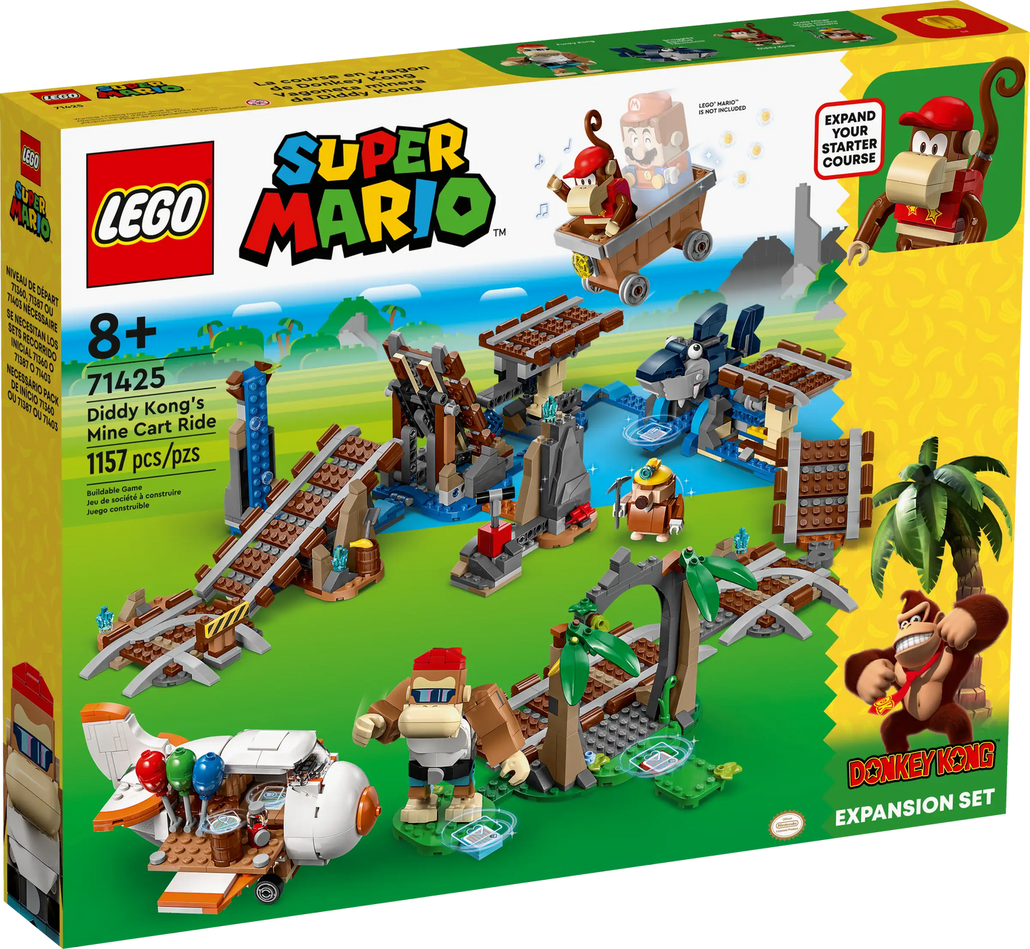 LEGO® Super Mario™ Diddy Kong's Mine Cart Ride (71425)