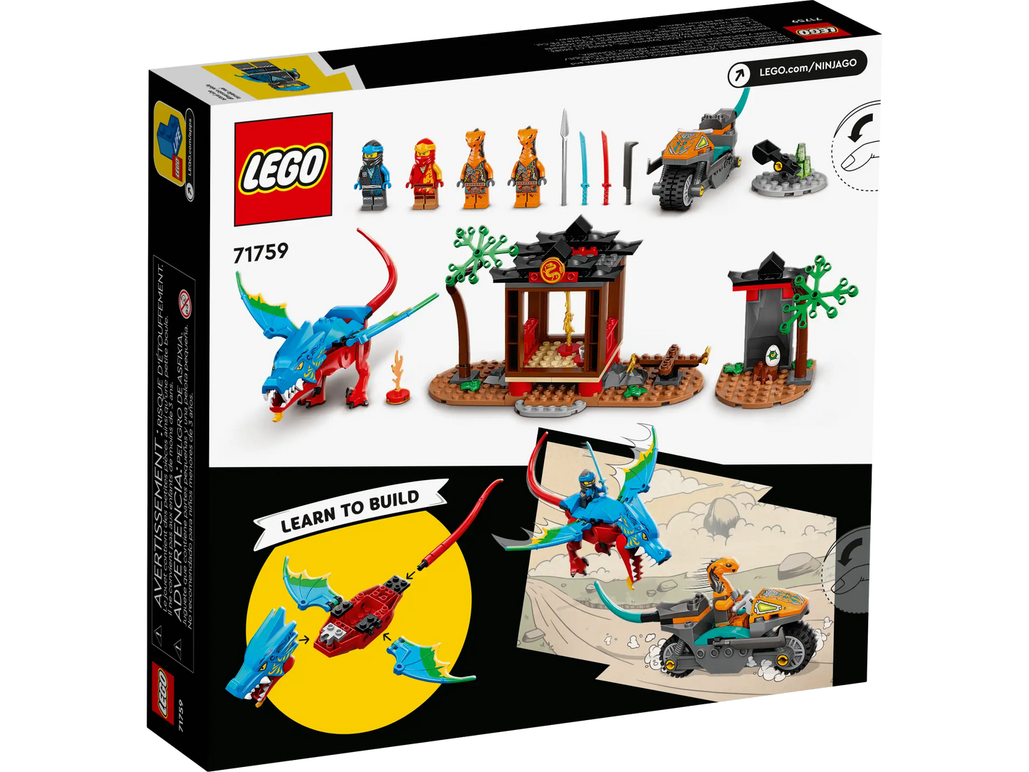 LEGO® NINJAGO® Ninja Dragon Temple (71759)
