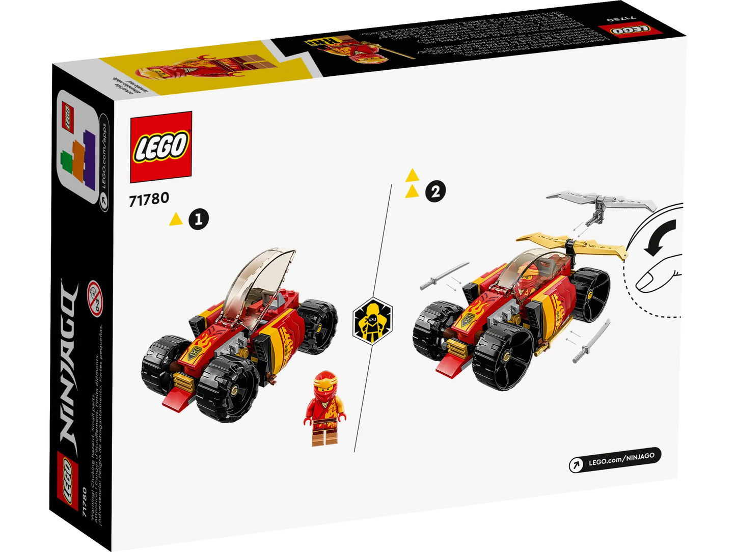 LEGO® NINJAGO® Kai’s Ninja Race Car EVO (71780)