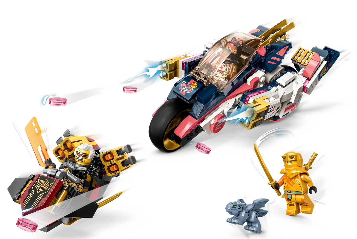 LEGO® NINJAGO® Sora’s Transforming Mech Bike Racer (71792)