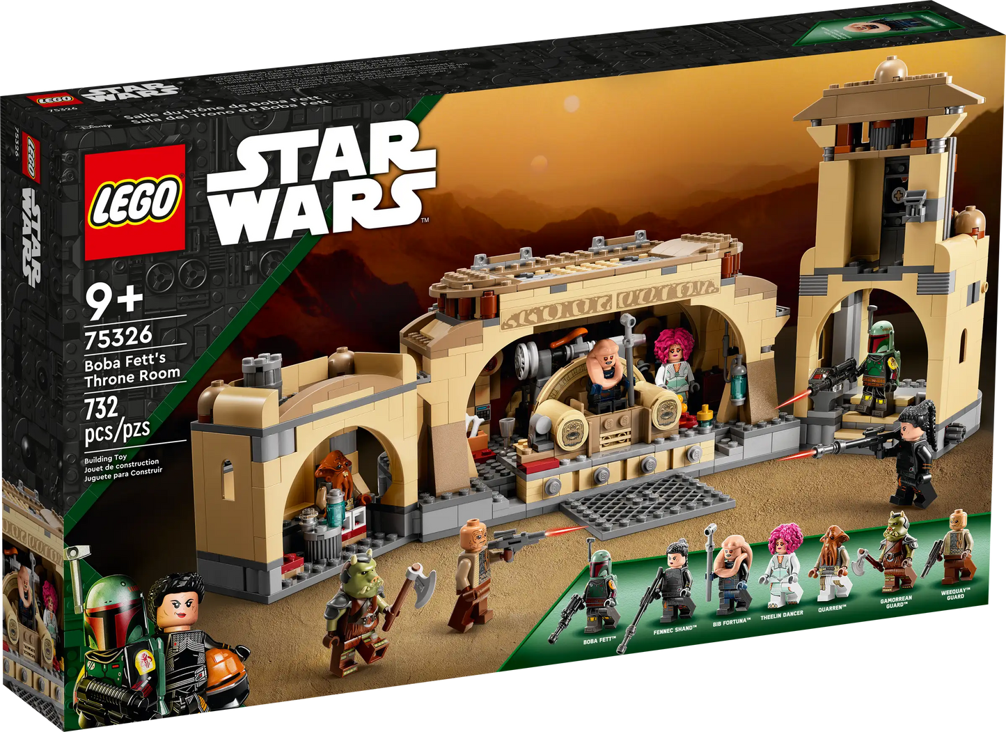 LEGO® Star Wars™ Boba Fett’s Throne Room (75326)