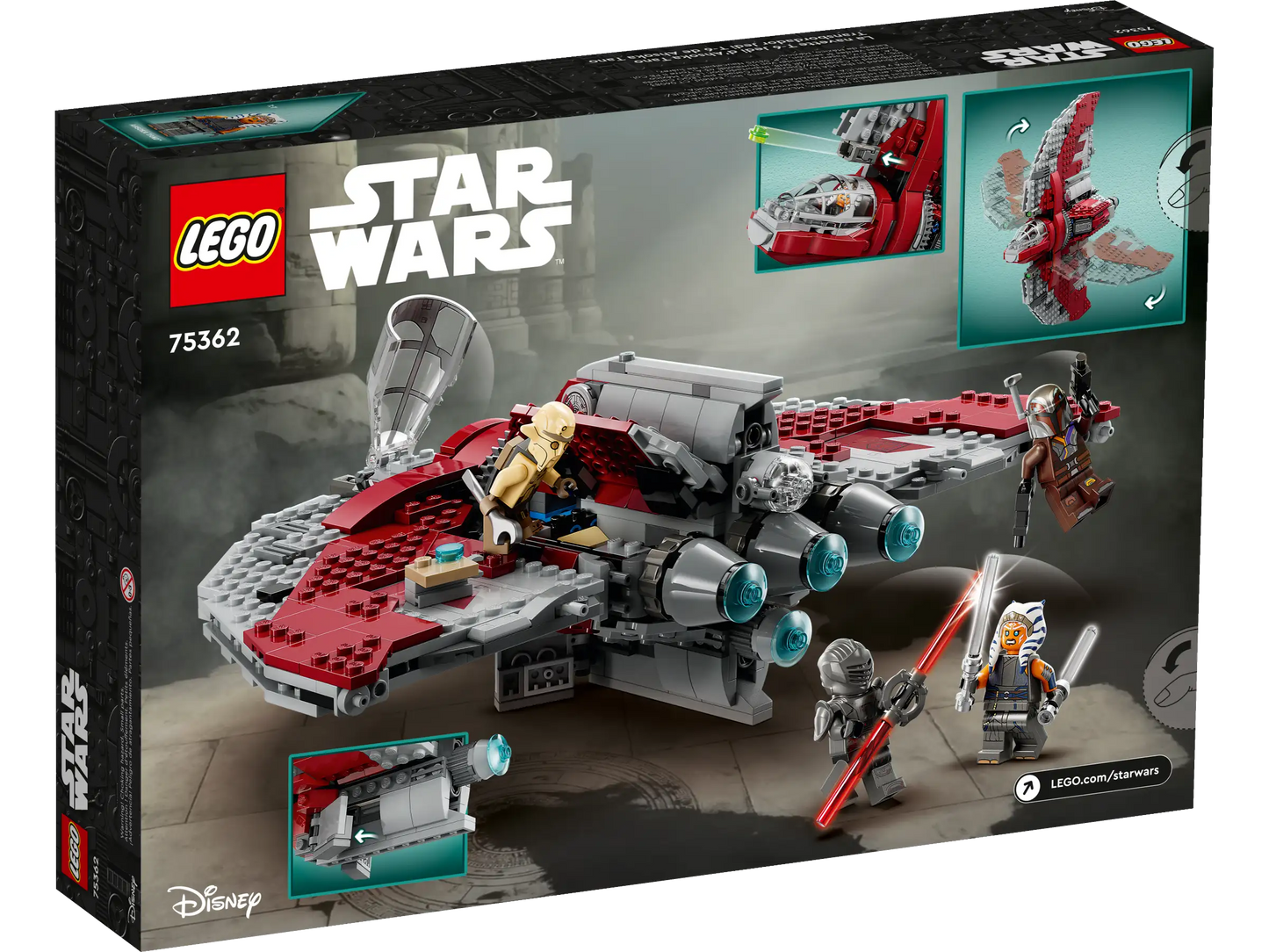 LEGO® Star Wars™ Ahsoka Tano’s T-6 Jedi Shuttle (75362)