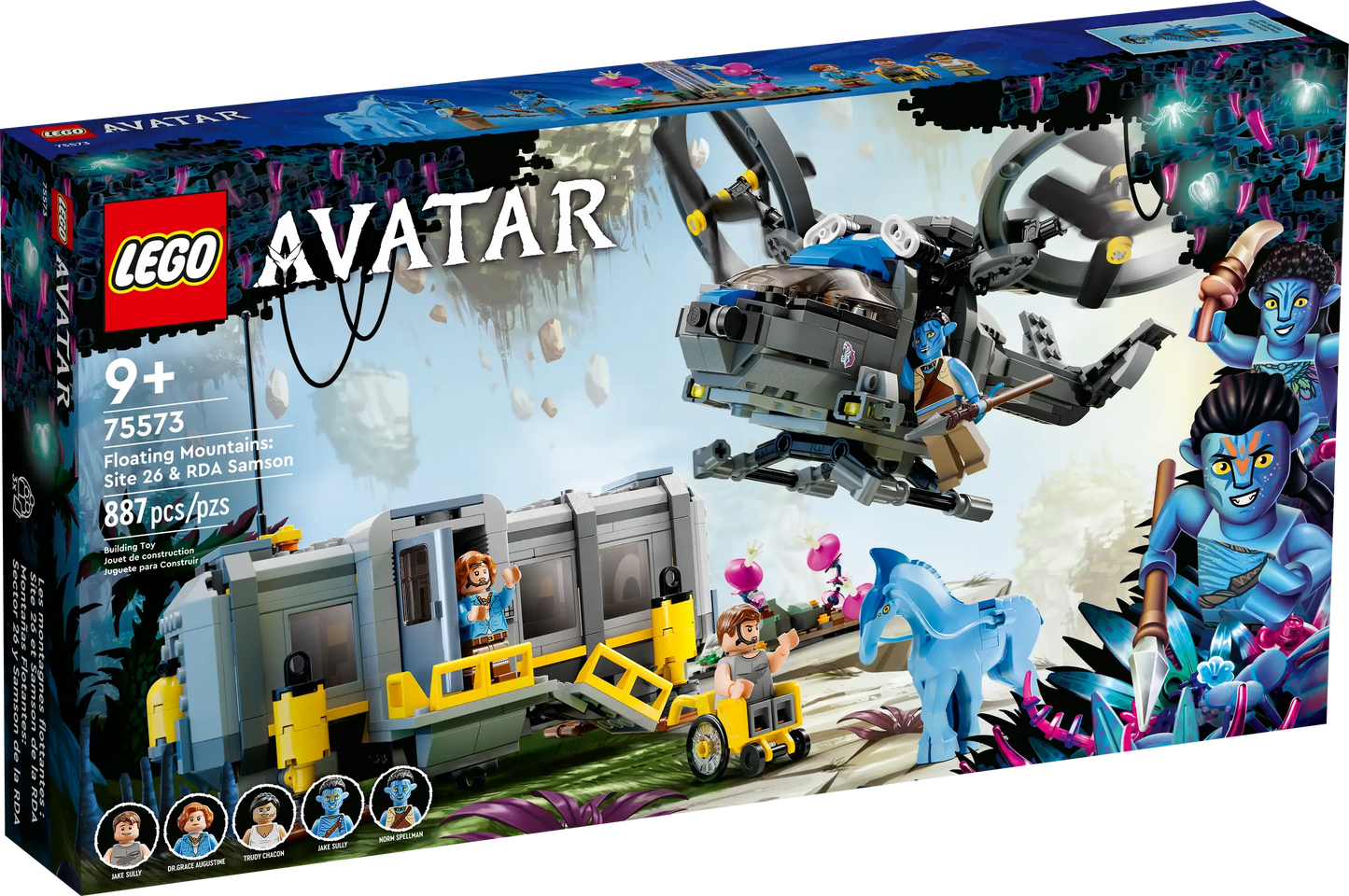 LEGO® Avatar Floating Mountains: Site 26 & RDA Samson (75573)