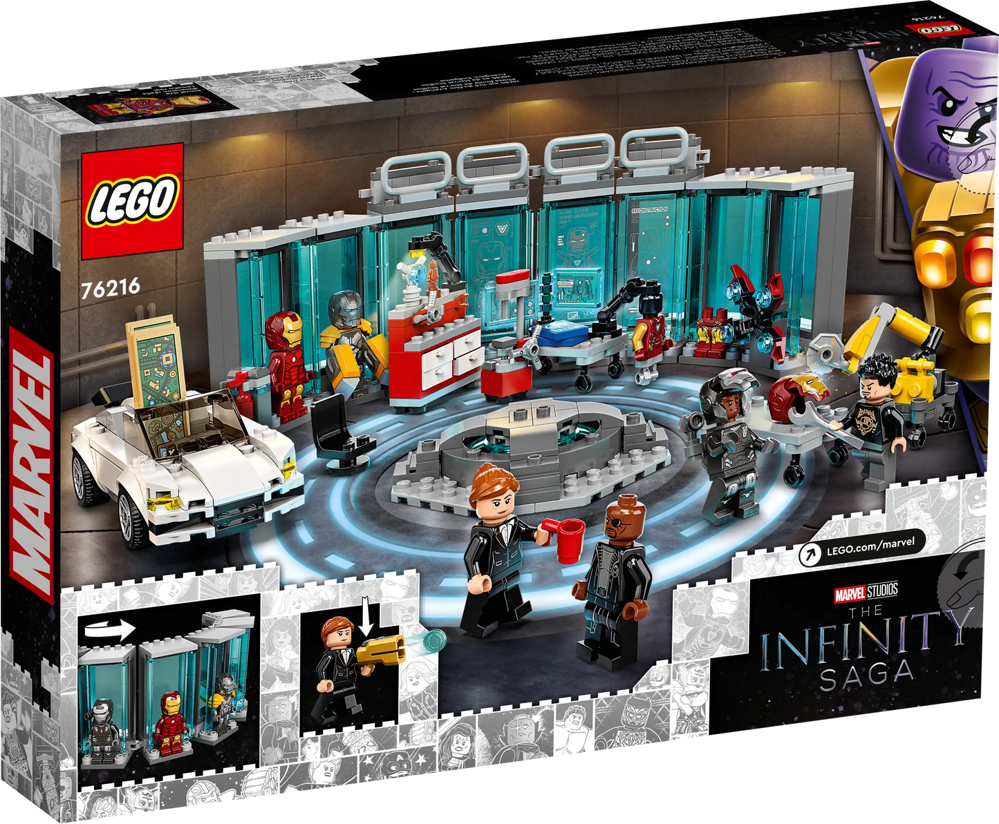 LEGO® Marvel Iron Man Armory (76216)