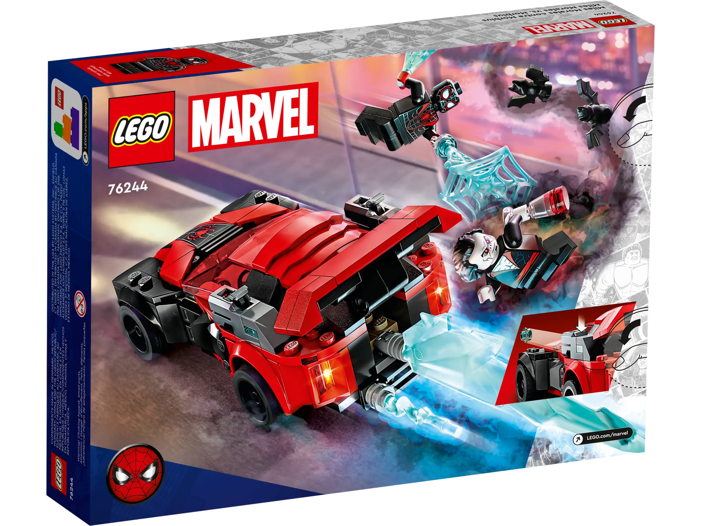 LEGO® Marvel Miles Morales vs. Morbius (76244)