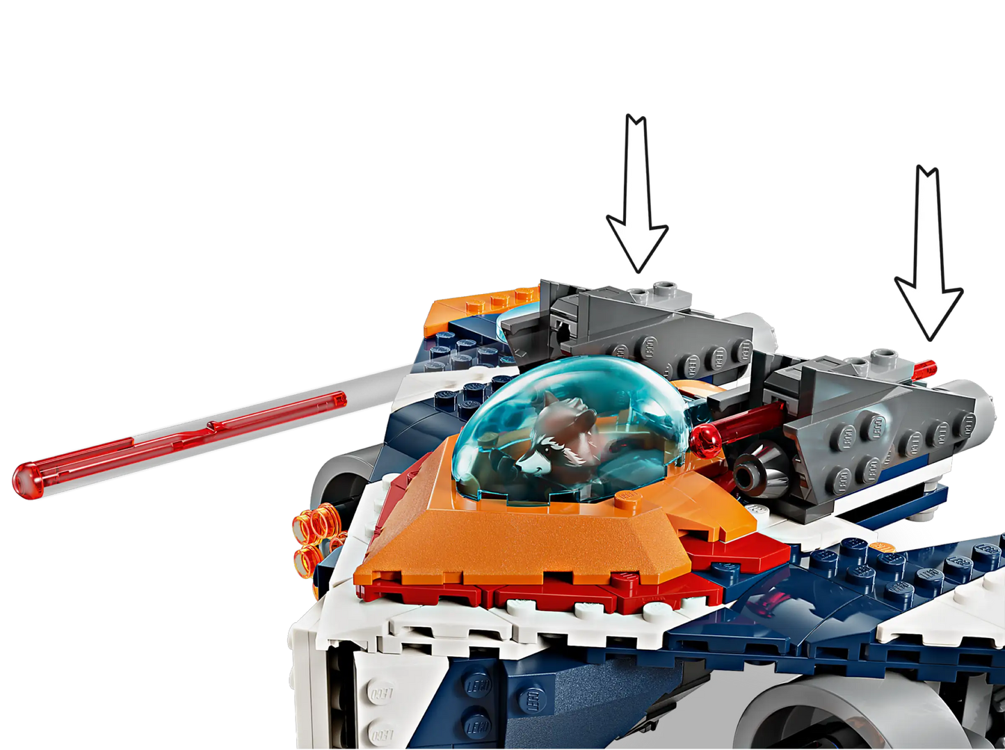 LEGO® Marvel Rocket’s Warbird vs. Ronan (76278)