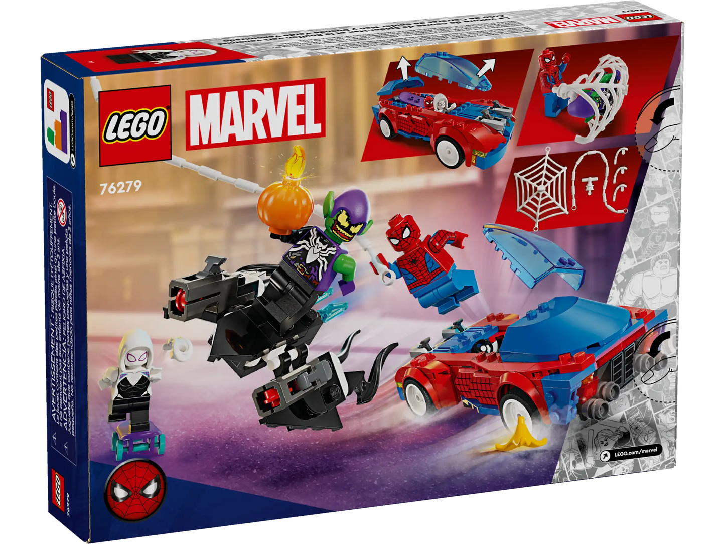 LEGO® Marvel Spider-Man Race Car & Venom Green Goblin (76279)
