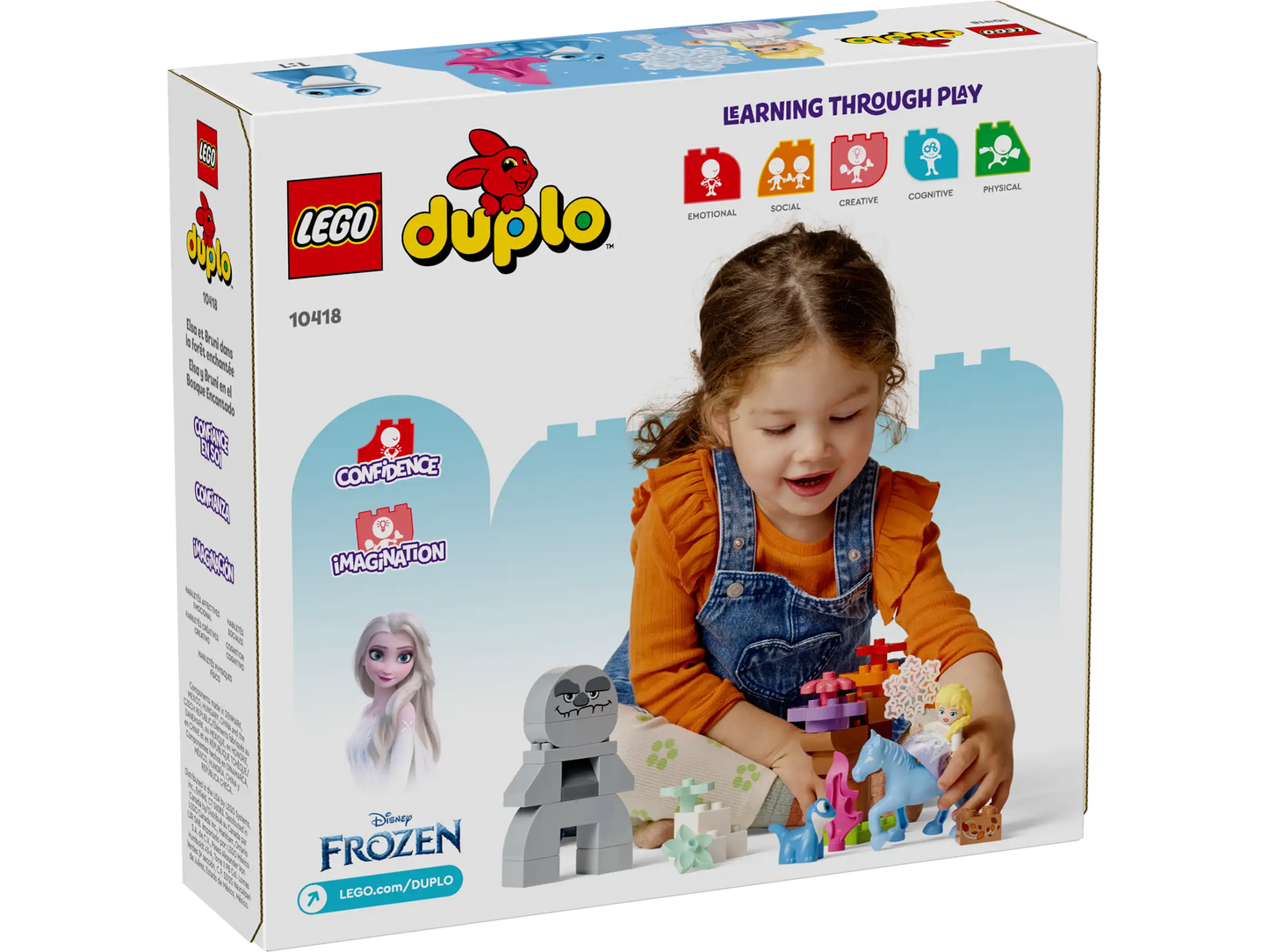 LEGO® DUPLO® Disney Elsa &amp; Bruni in the Enchanted Forest (10418)