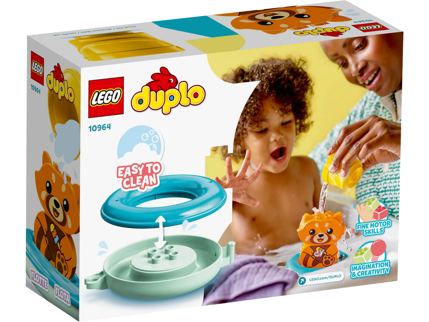 LEGO® DUPLO® My First Bath Time Fun: Floating Red Panda (10964)