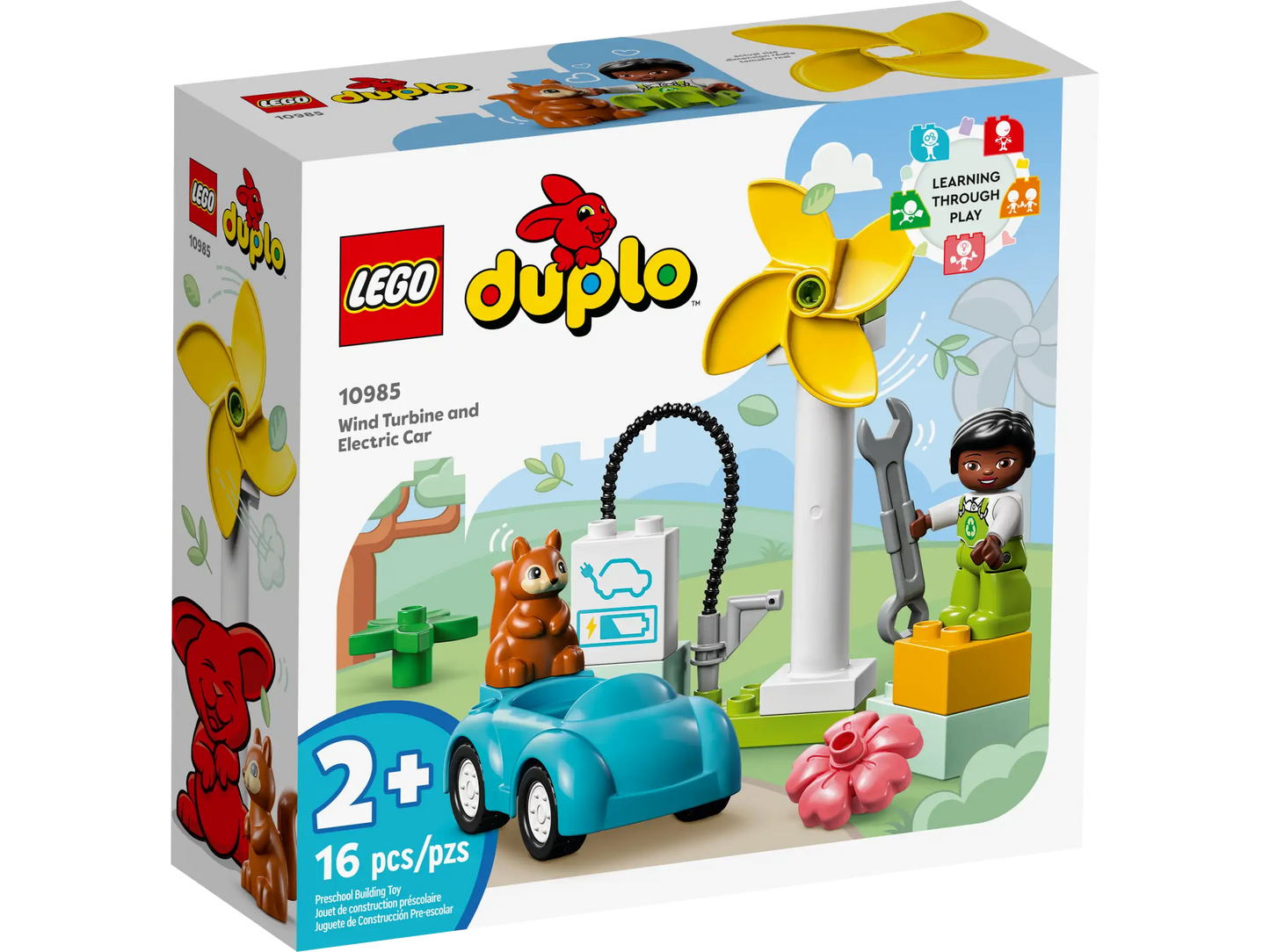 LEGO® DUPLO® Town Wind Turbine and Electric Car (10985)