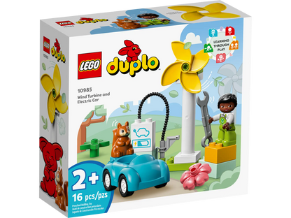 LEGO® DUPLO® Town Wind Turbine and Electric Car (10985)